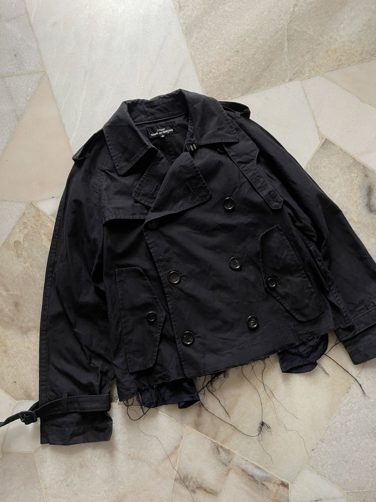 Tricot Comme des Garcons 2004 Comme Des Garcons Crop Jacket Size S / US 4 / IT 40 - 13 Thumbnail