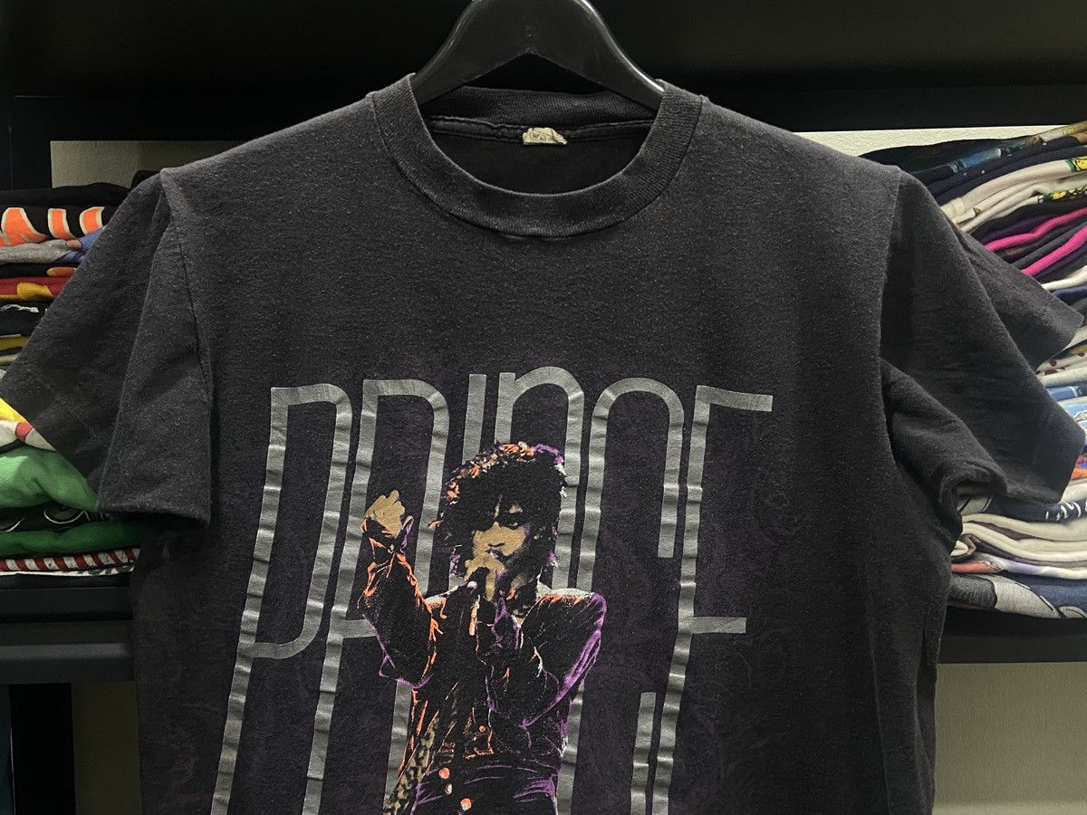 Band Tees × Prince Prince "Purple Rain" Tour 1984-85 Original T Shirt Size US M / EU 48-50 / 2 - 2 Thumbnail