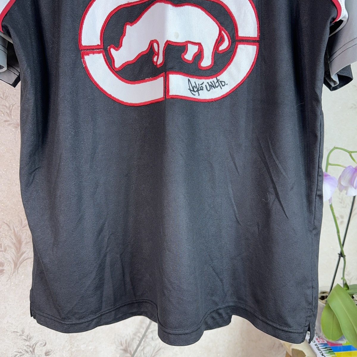Ecko Unltd. × Vintage Vintage Ecko Unltd Centre Logo Skate Rap Streetwear XL Black Size US XL / EU 56 / 4 - 7 Thumbnail