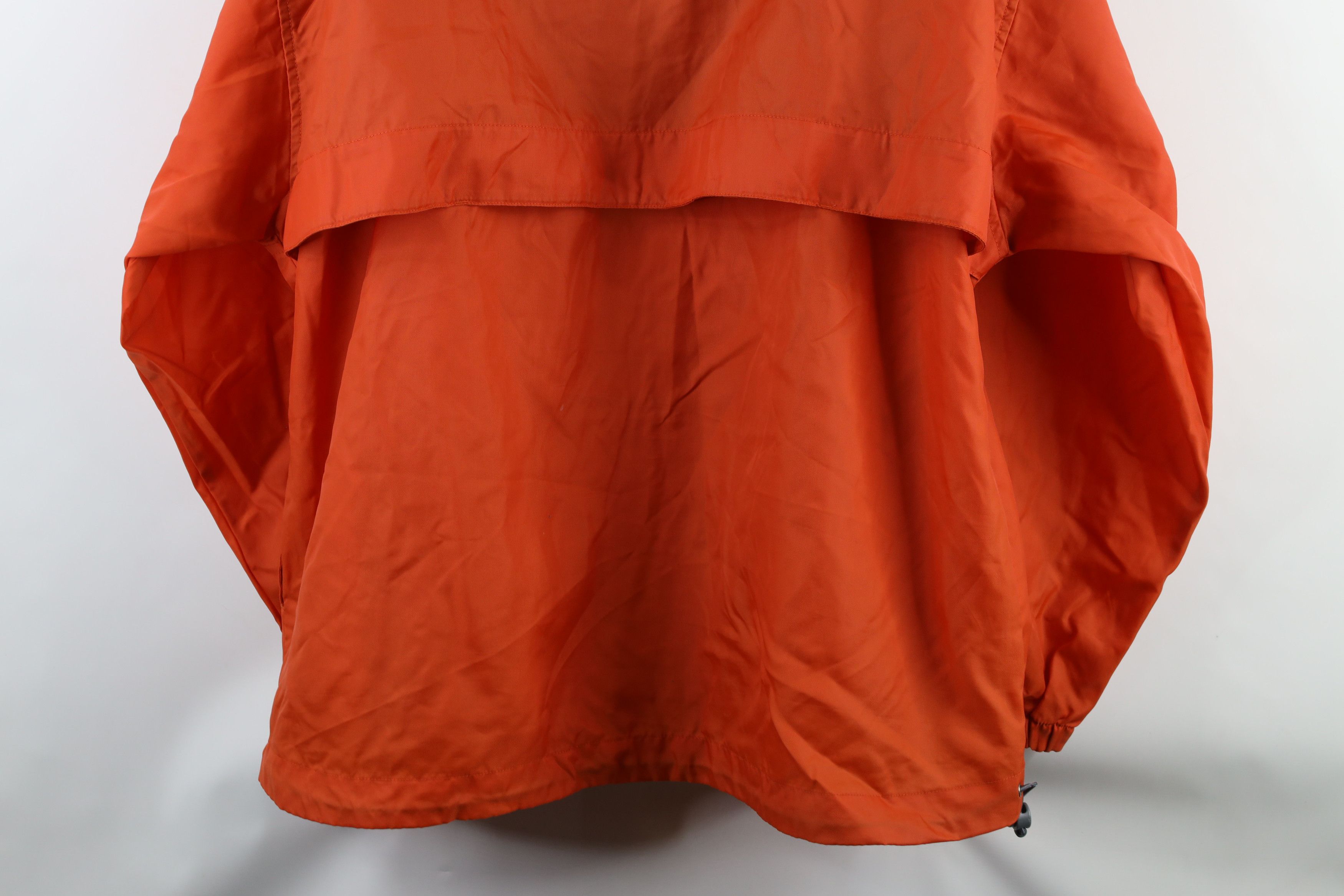 Vintage Vintage 90s Streetwear Packable Anorak Jacket Orange Nylon Size US XL / EU 56 / 4 - 10 Thumbnail