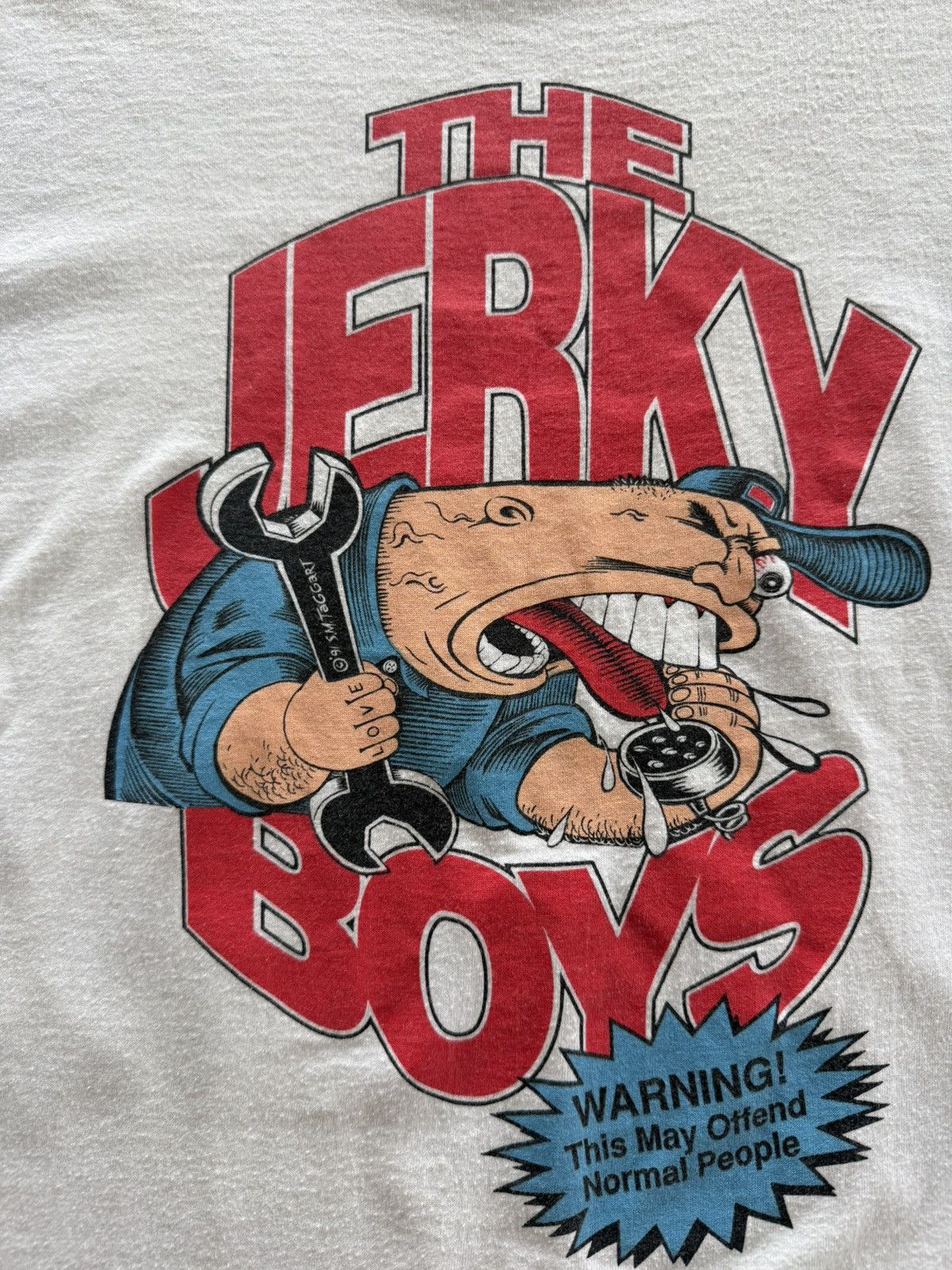 Other RARE Jerky boys 1991 VINTAGE tee Size US L / EU 52-54 / 3 - 2 Thumbnail