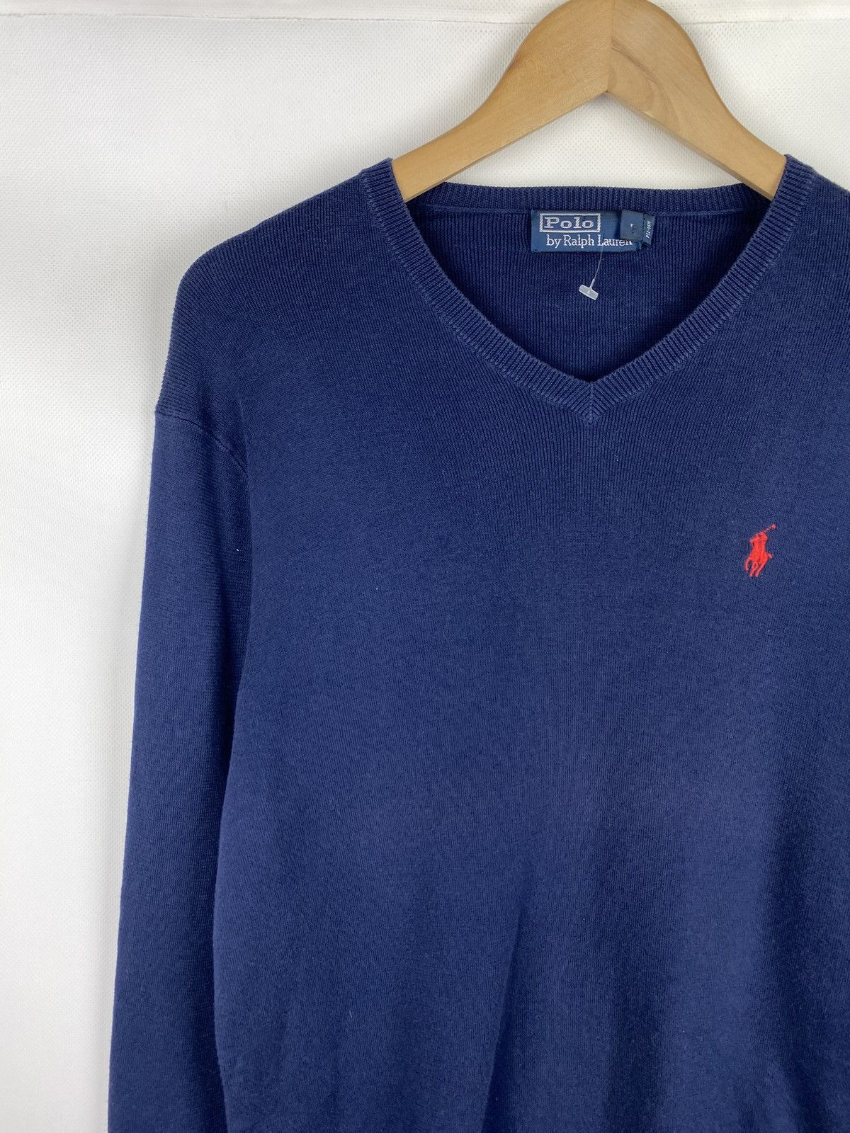 Vintage Polo by Ralph Lauren vintage men’s cotton sweater pullover Size US M / EU 48-50 / 2 - 4 Thumbnail