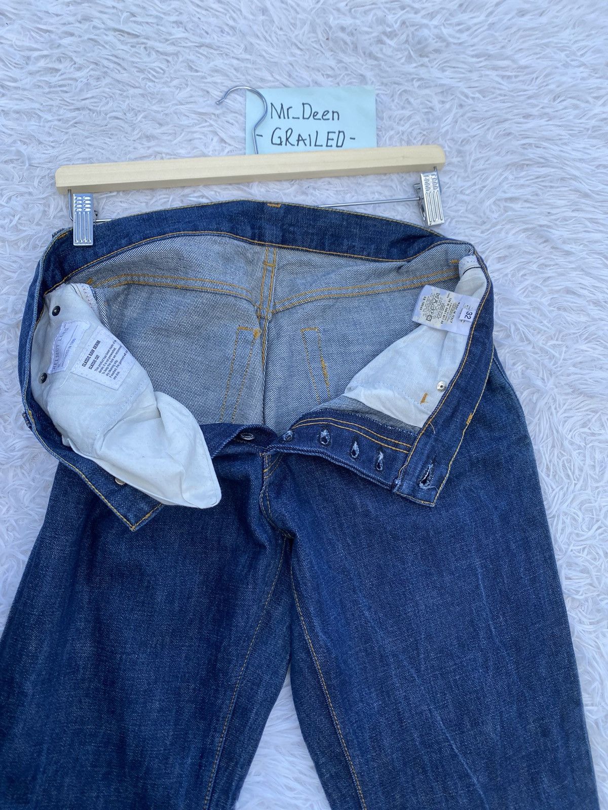 Helmut Lang Rare Helmut Lang Classic Raw Denim Produced 1999 Size US 32 / EU 48 - 6 Thumbnail