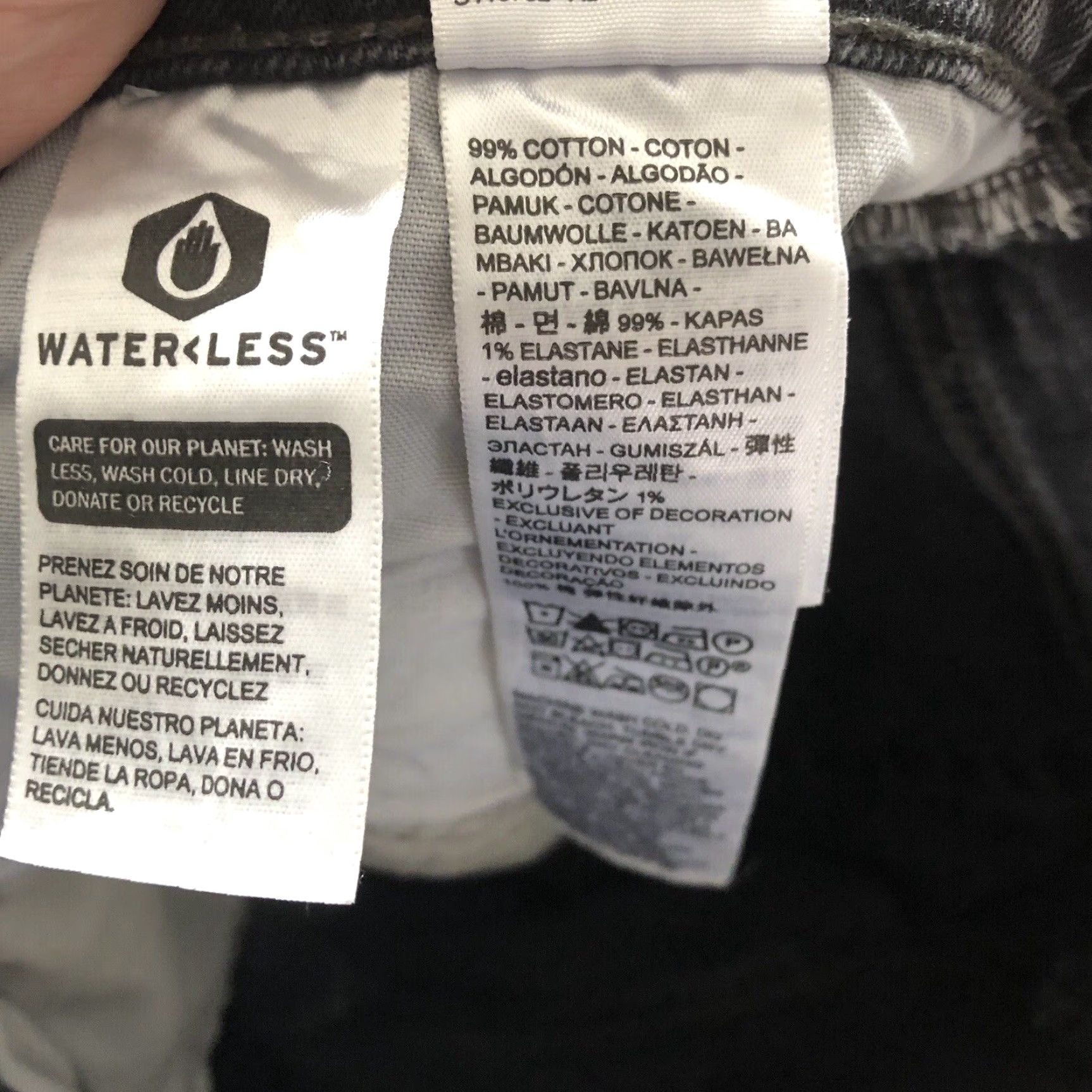 Levi's VINTAGE Levi's 501 Jeans Women Slim Black 26x27 Cotton Denim Medium Button Fly 5-Pocket USA 90s Mens Women Girls? Size 27" / US 4 / IT 40 - 7 Thumbnail