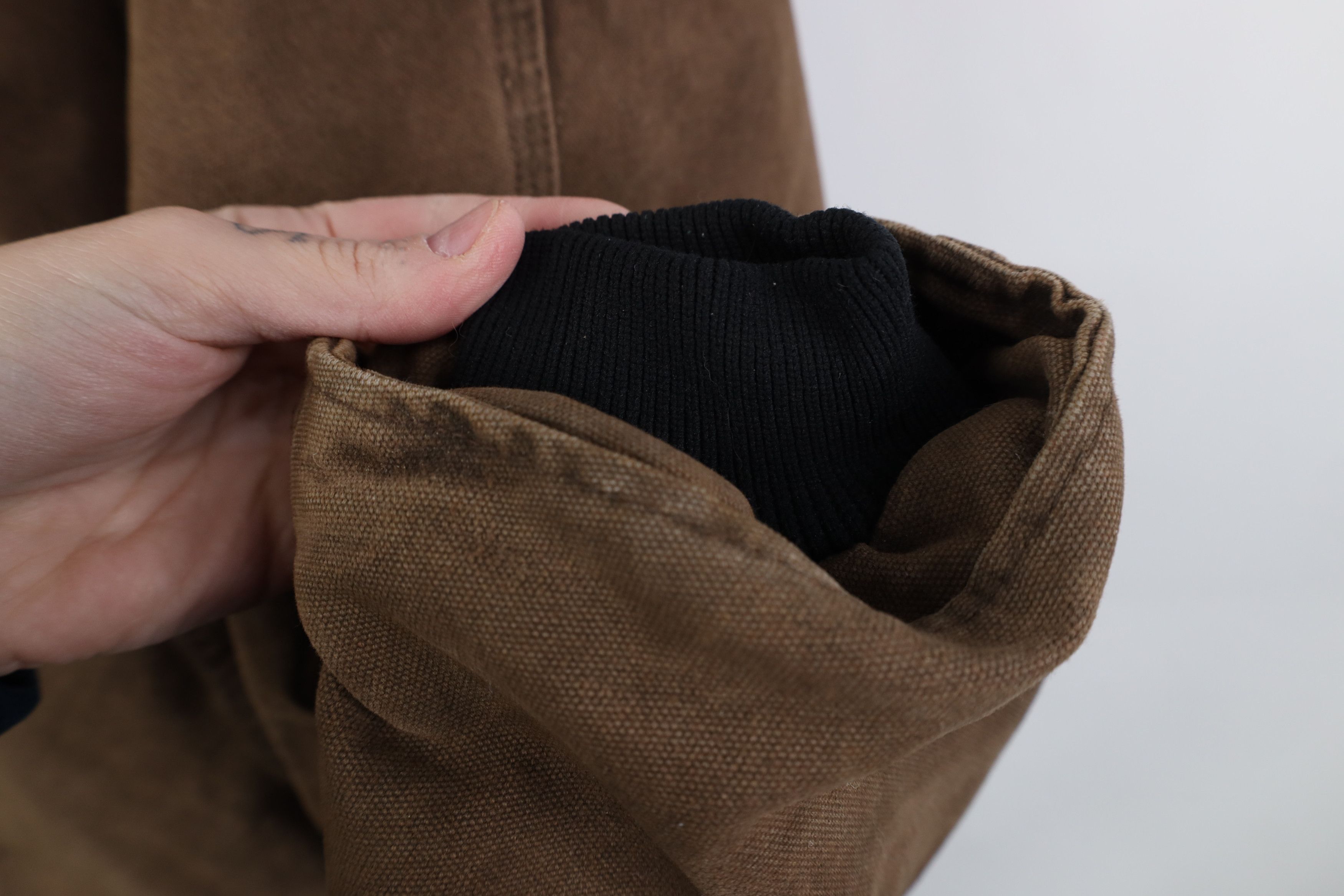 Carhartt Vintage Y2K 2000 Carhartt Detroit Jacket Brown Canvas USA Size US XXL / EU 58 / 5 - 6 Thumbnail