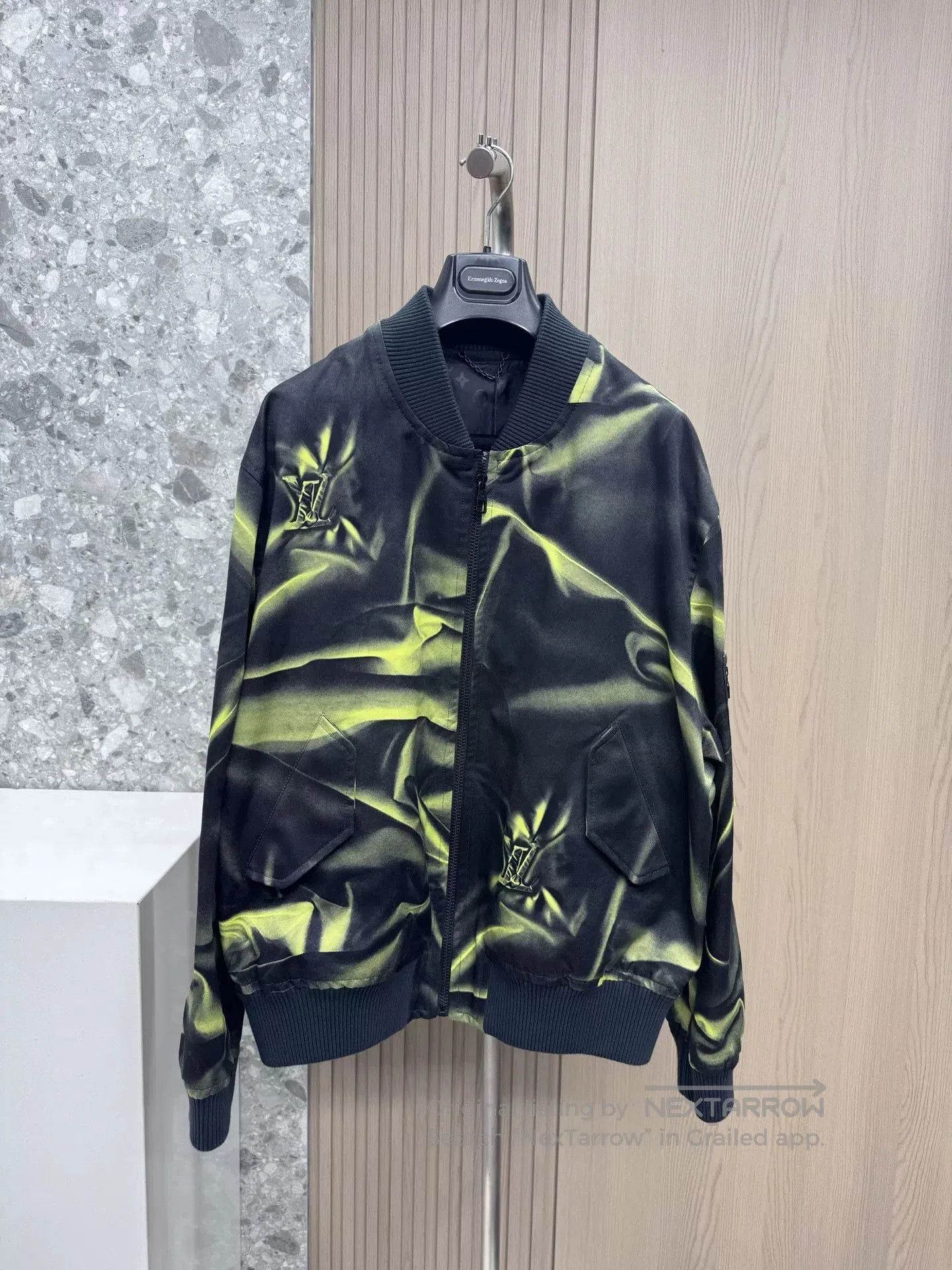 Louis Vuitton LV Autumn Winter New Rendered Baseball Jacket. Size US M / EU 48-50 / 2 - 2 Thumbnail