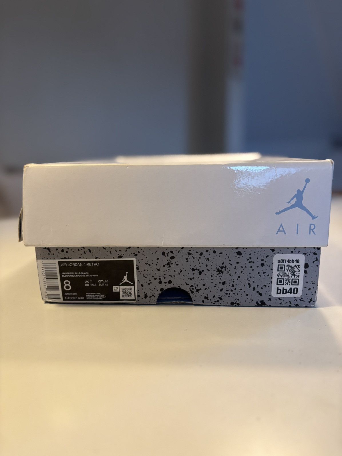 Jordan Brand × Nike Jordan 4 university blue Size US 8 / EU 41 - 5 Thumbnail