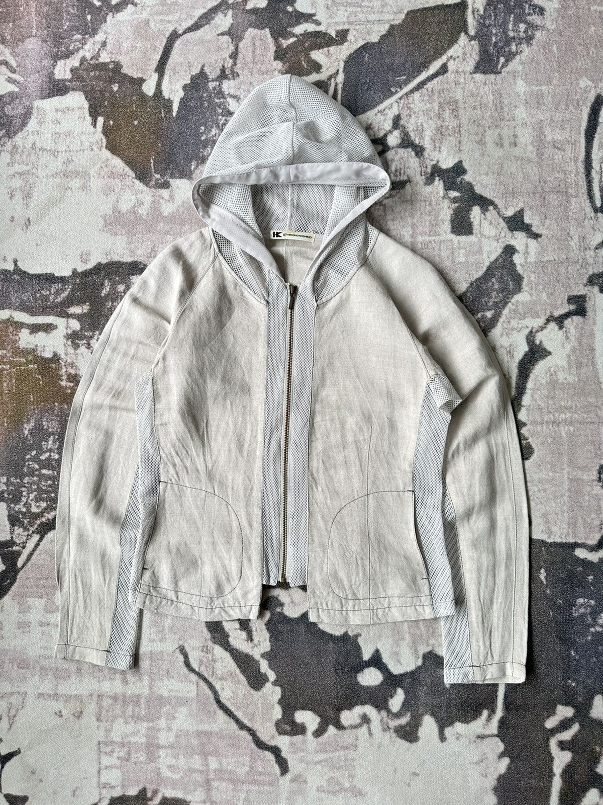 Hiroko Koshino Homme 90's Hiroko Koshino blouson light zipper jacket Size US S / EU 44-46 / 1 - 2 Thumbnail