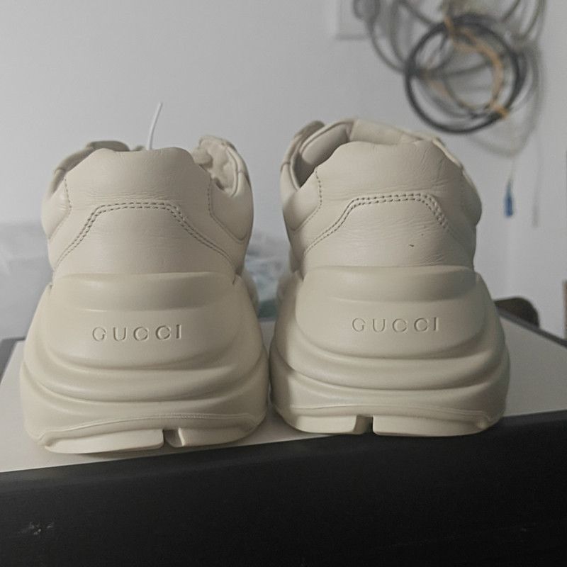 Gucci Gucci Rhyton Logo Low-Top Dad Sneakers - Size US 8.5 / EU 41-42 - 3 Thumbnail
