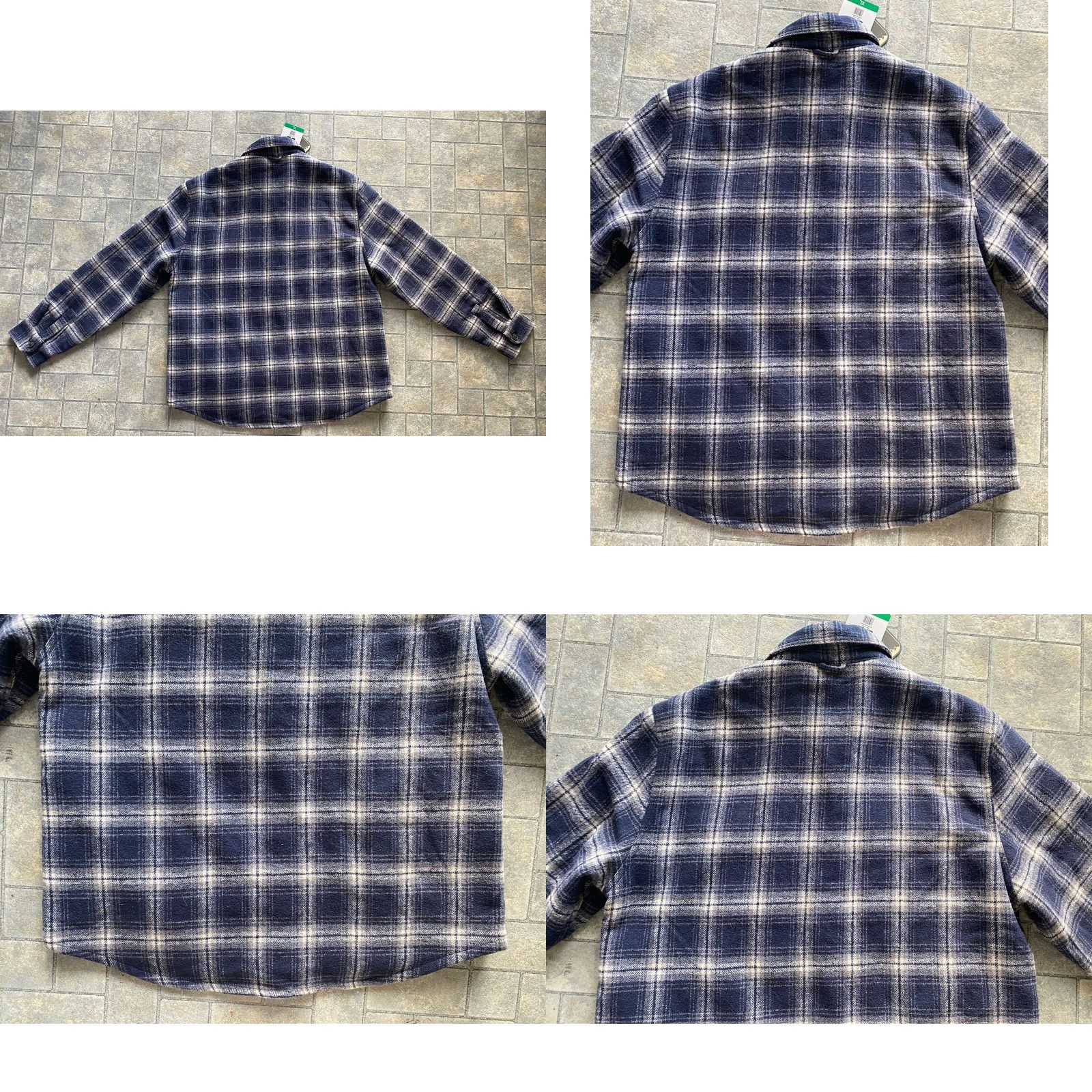 Vintage JACHS New York Jacket Mens XL Blue Plaid Lined Five Pockets Collared NWT Size US XL / EU 56 / 4 - 9 Thumbnail