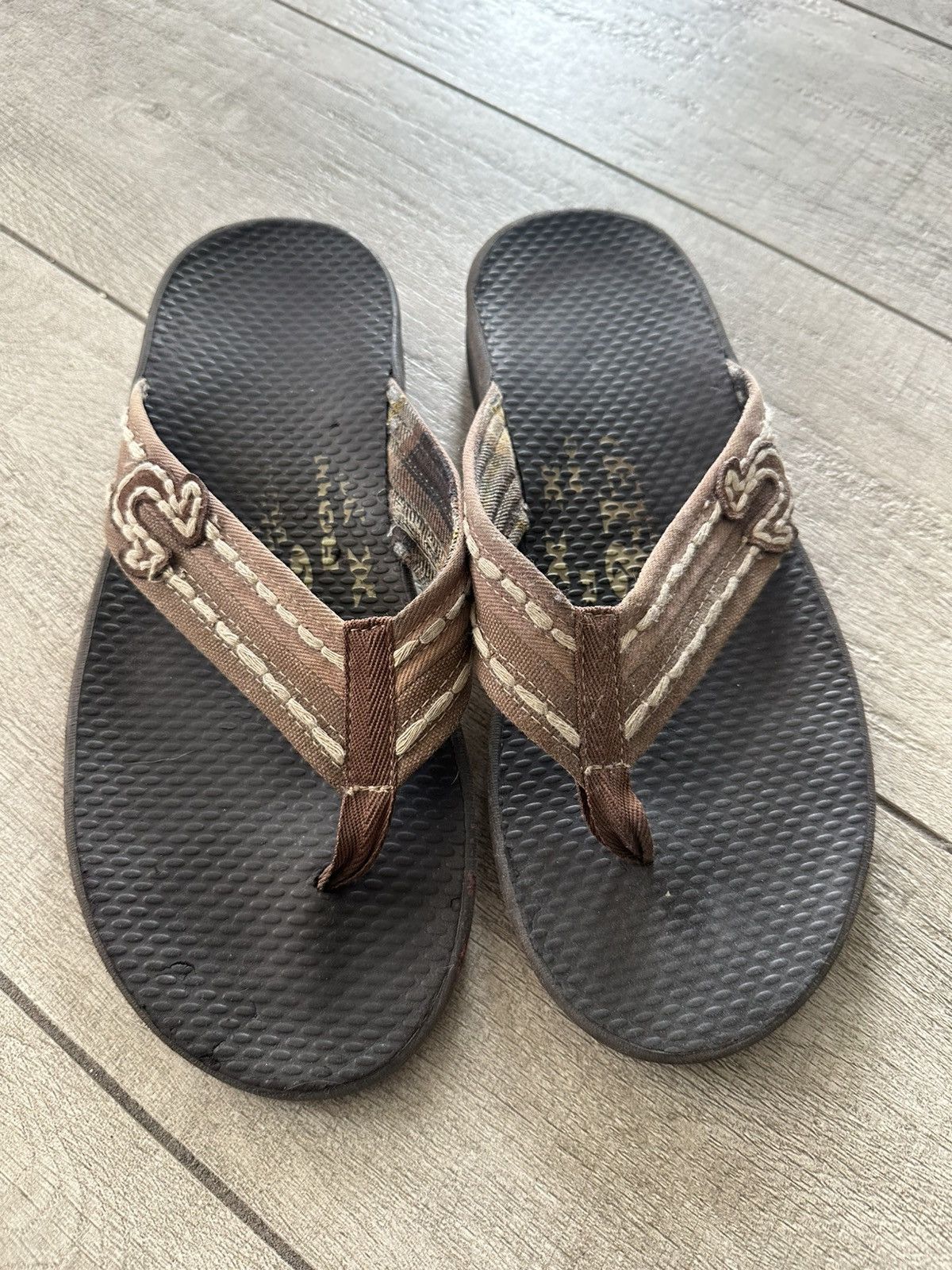 True Religion True Religion Big T Stitch Flip Flops Size US 10 / EU 43 - 3 Thumbnail