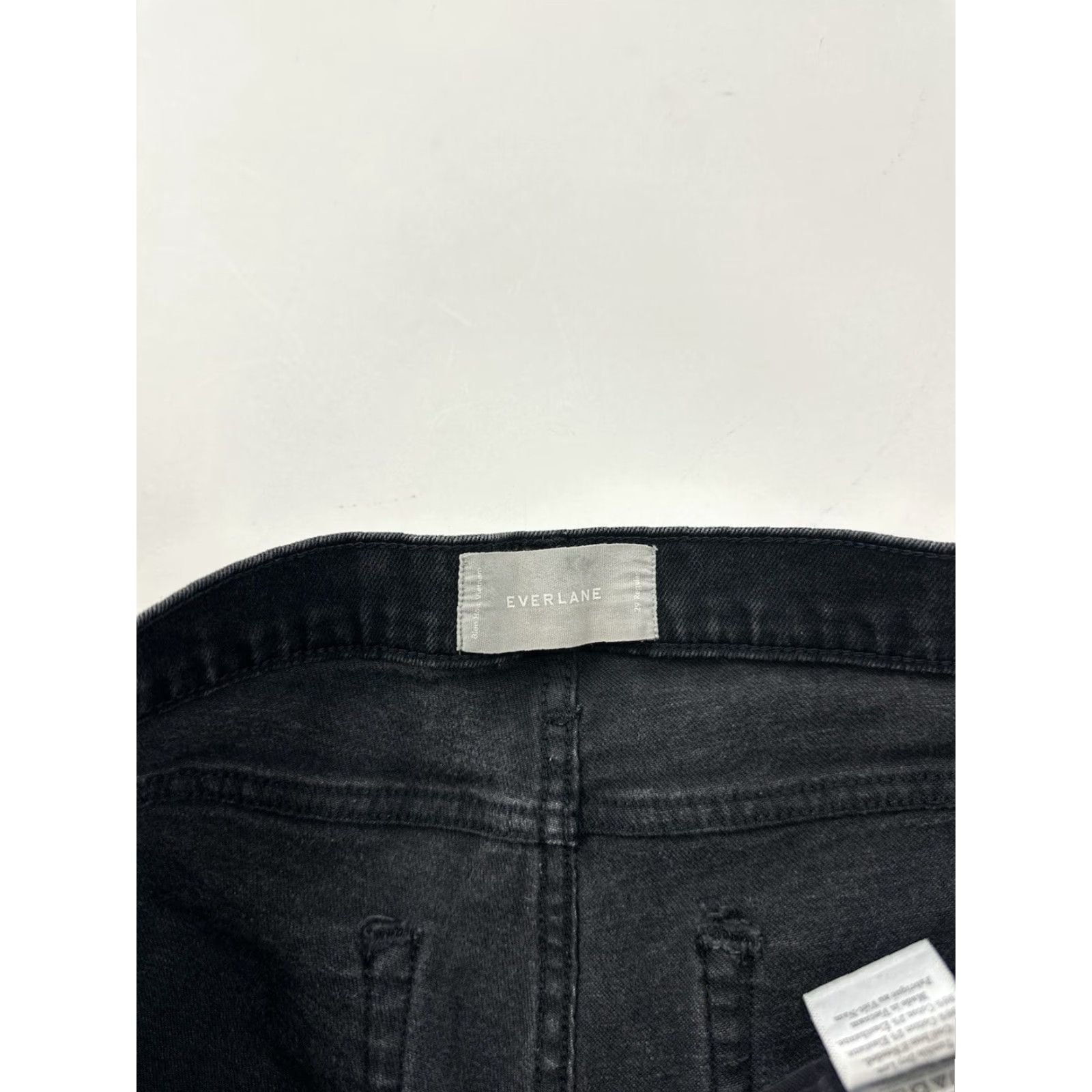 Everlane Everlane Jeans Women’s 29 Black Skinny Stretch Jeans Slim Regular 27in Inseam Womens Size 29" - 4 Thumbnail