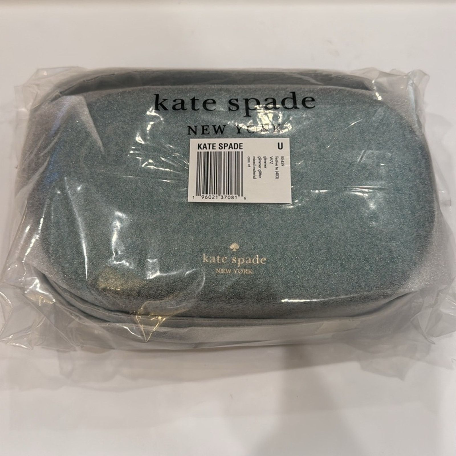 Kate Spade kate spade Glimmer Oval Camera Bag - Festive Teal Size ONE SIZE - 5 Thumbnail