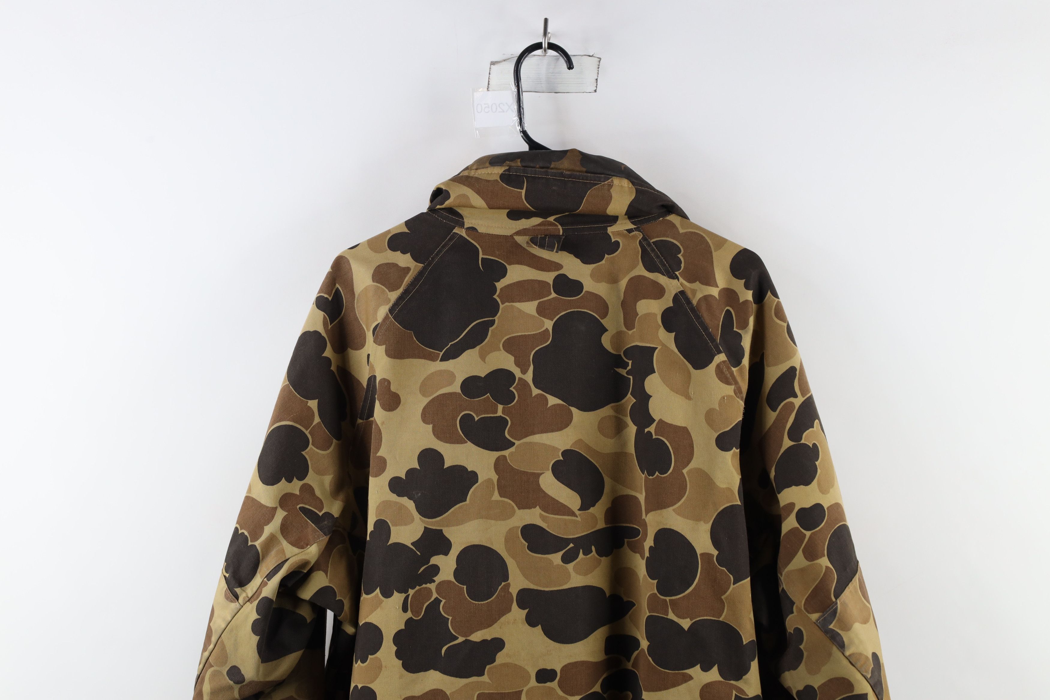 Columbia Vinage 80s Columbia Camouflage Hunting Parka Jacket USA Size US XL / EU 56 / 4 - 20 Thumbnail