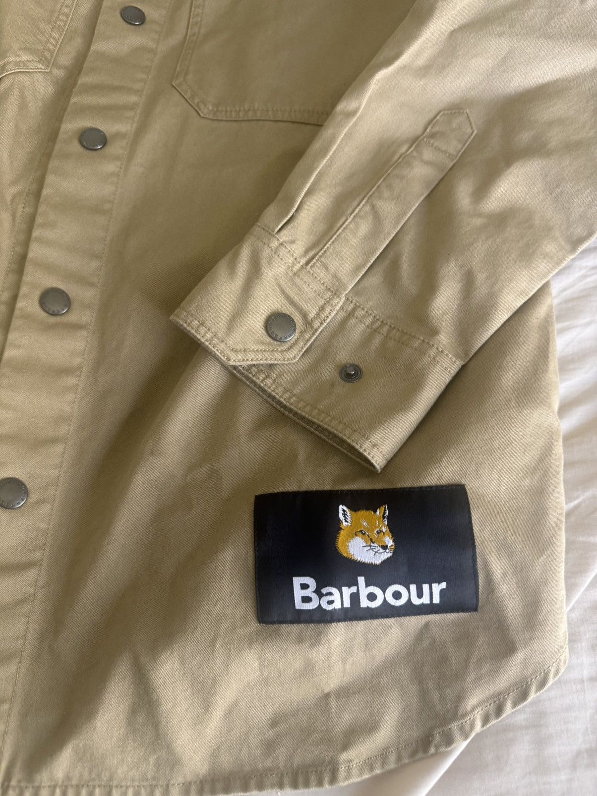 Barbour Barbour x Maison Kitsune Overshirt Size US L / EU 52-54 / 3 - 2 Thumbnail