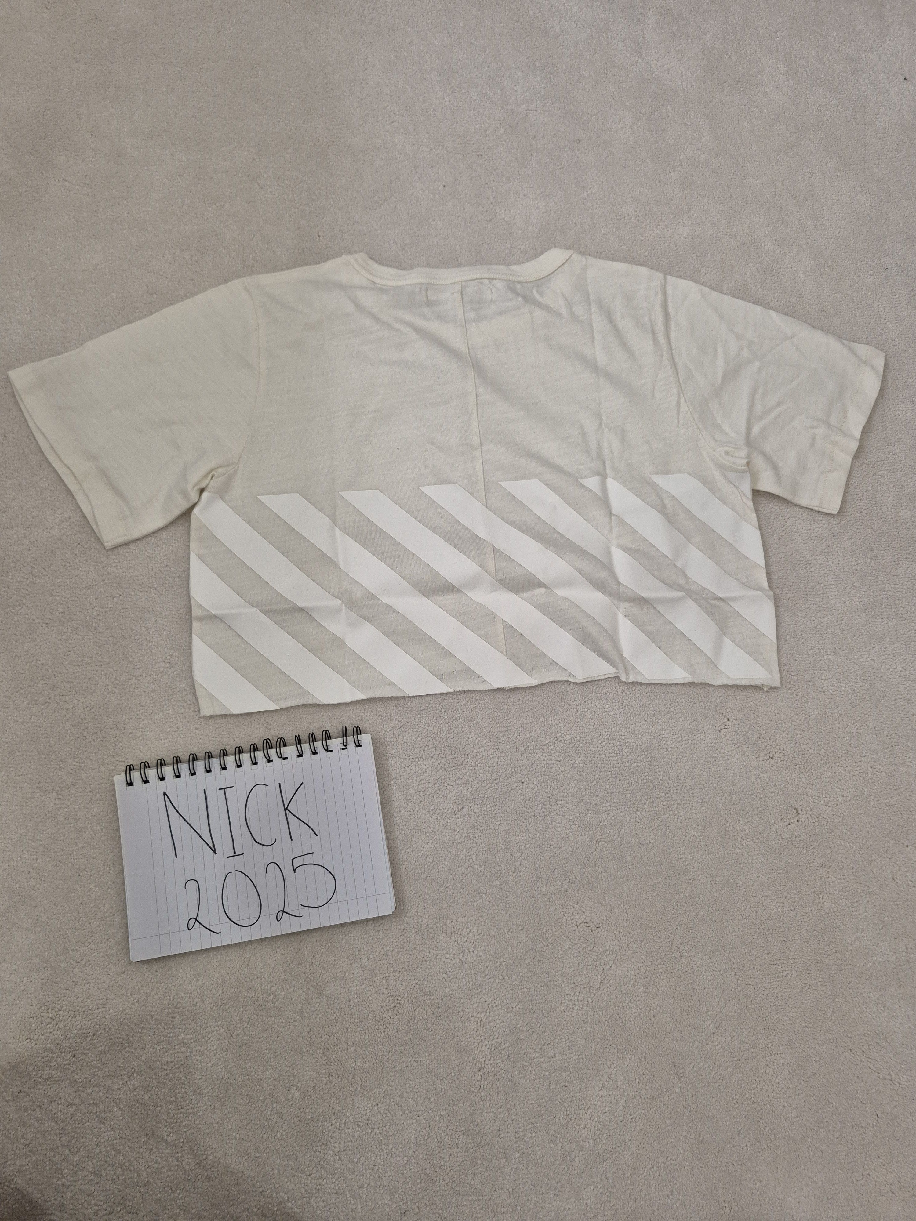 Off White Virgil Rare Medium Crop Top