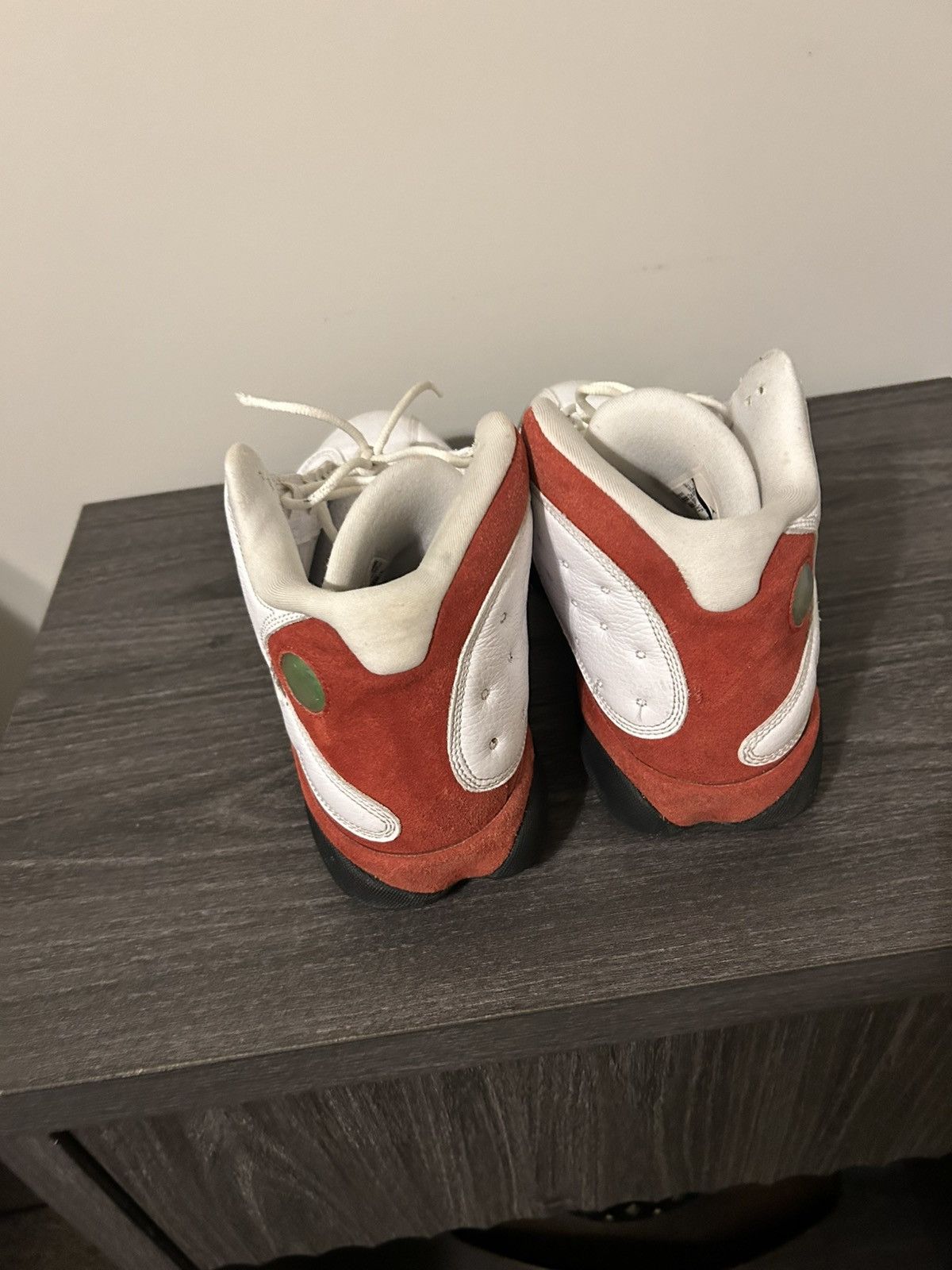 Jordan Brand Air Jordan 13 Retro White/Black-Team Red Size US 12 / EU 45 - 2 Thumbnail