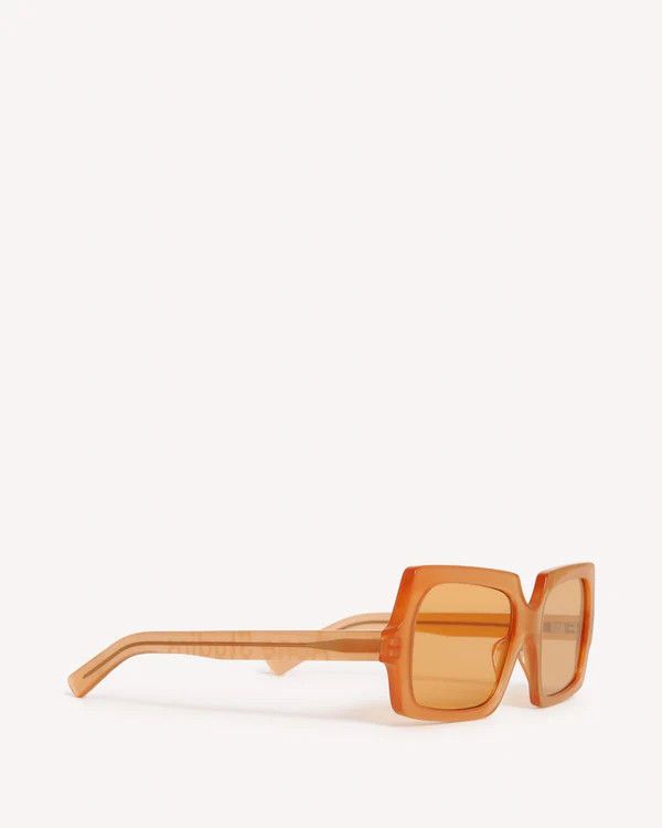 Acne Studios o1mle0424 Size: OS Sunglasses in Orange Size ONE SIZE - 4 Thumbnail