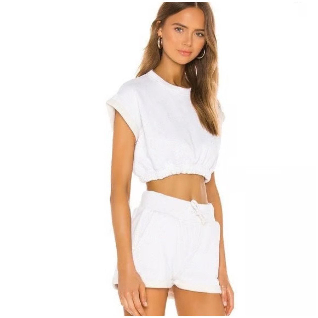 Beach Riot Beach Riot x Revolve Taylor Sweatshirt & Sylyar Short Set S Size XS / US 0-2 / IT 36-38 - 1 Thumbnail