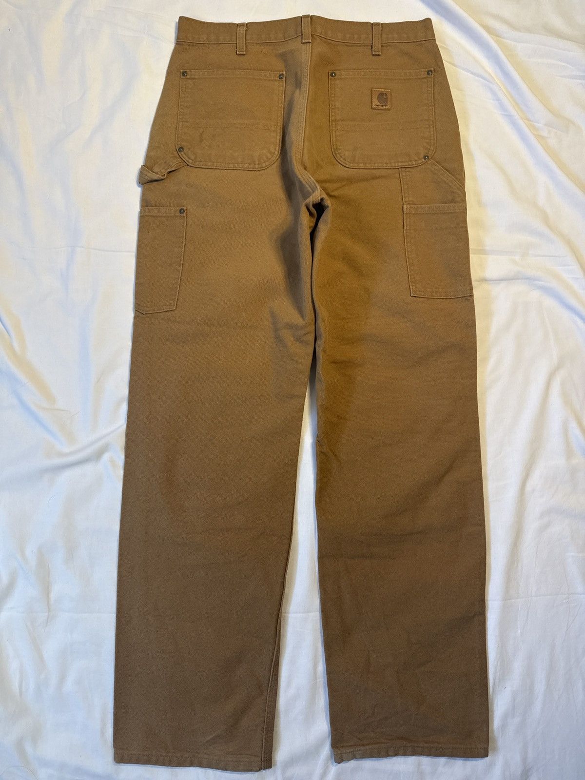 Carhartt Vintage Carhartt Tan Double Knee Canvas Work Pants Size US 32 / EU 48 - 3 Thumbnail