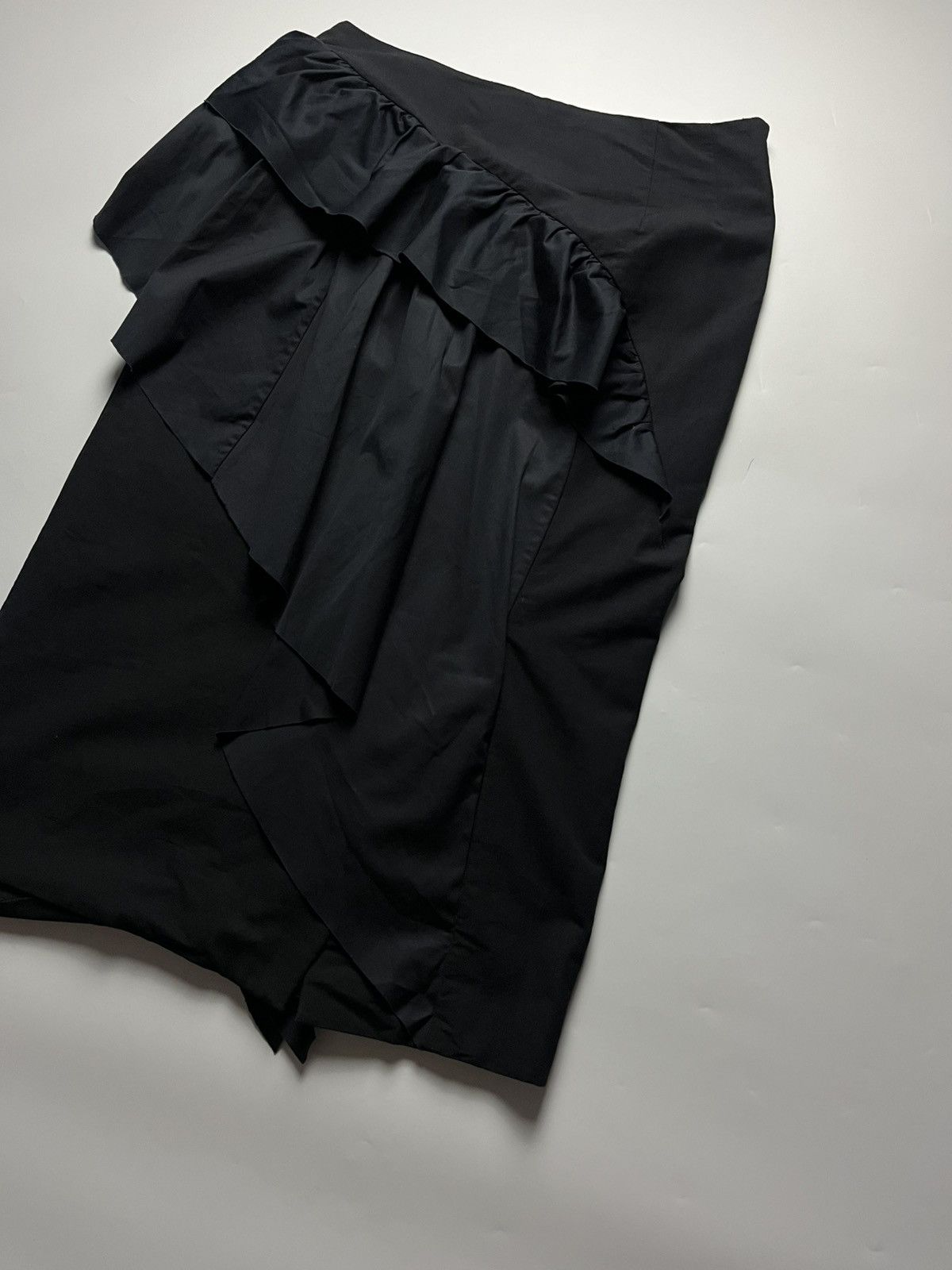 Dries Van Noten Dries Van Noten Asymmetric Ruffle Midi Skirt Size 27" / US 4 / IT 40 - 10 Thumbnail