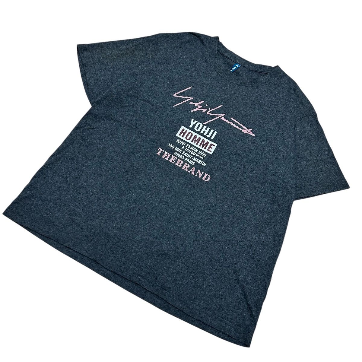 Japanese Brand Japanese YOHJI YAMAMOTO Homme Tshirt Size US M / EU 48-50 / 2 - 2 Thumbnail
