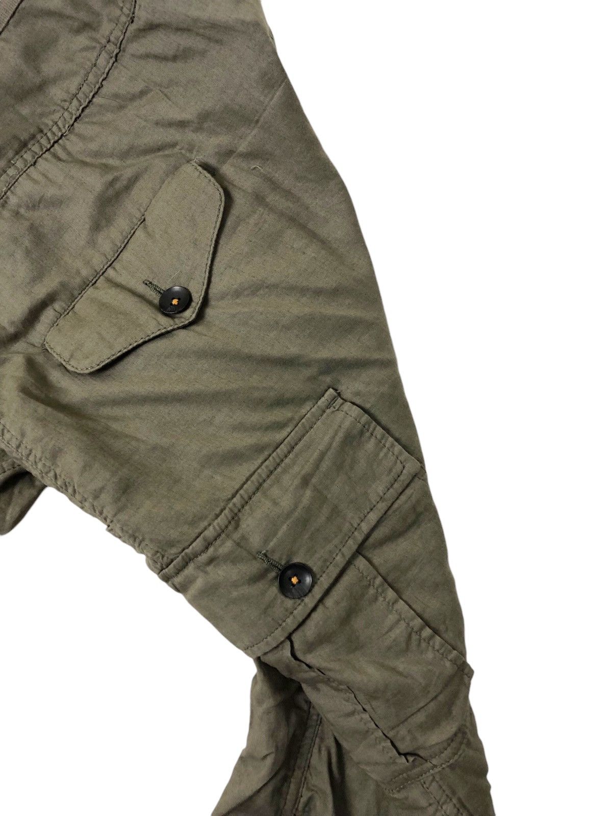 Japanese Brand Japan Brand JPEGG Wrap Ups Waist Crop Cargo Pants Size US 35 - 9 Thumbnail