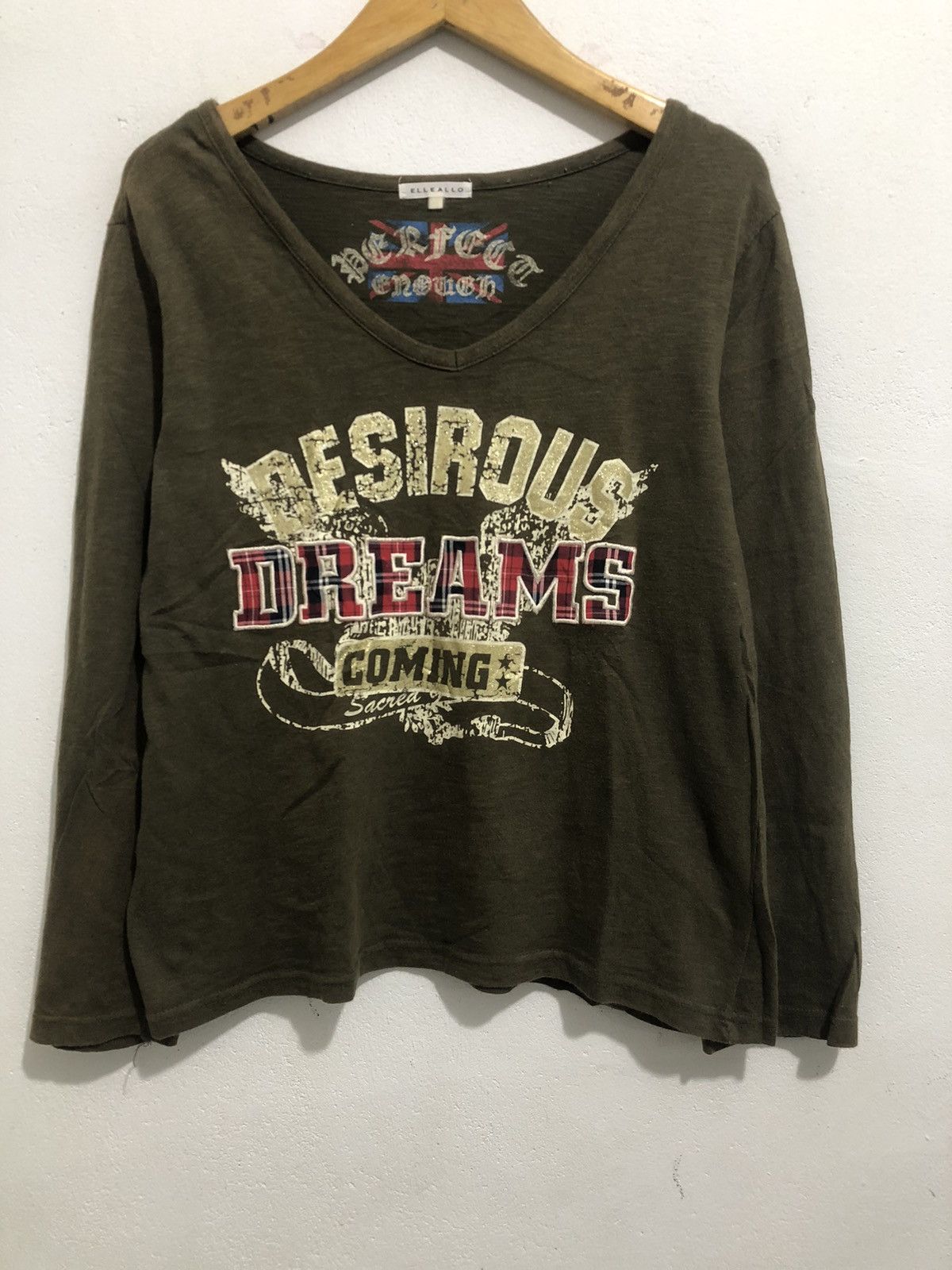 Hysteric Glamour DESIROUS DREAMS COMING LONGSLEEVE PUNK ROCK STYLE Size US M / EU 48-50 / 2 - 1 Thumbnail