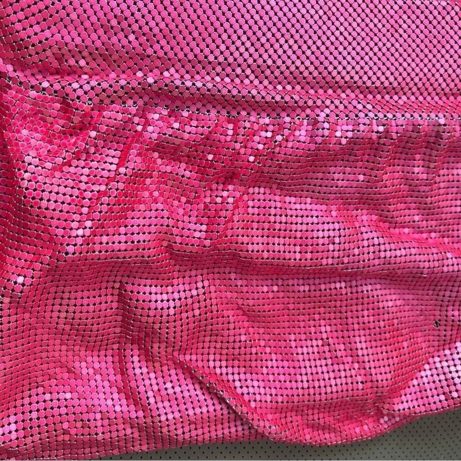 Bcbgmaxazria BCBGMAXAZRIA Brighton clutch, neon Barbie pink Size ONE SIZE - 5 Thumbnail