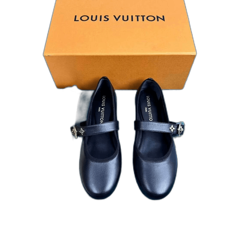 Louis Vuitton louis vuitton romy leather mary jane shoes Size US 7.5 / EU 40-41 - 1 Thumbnail