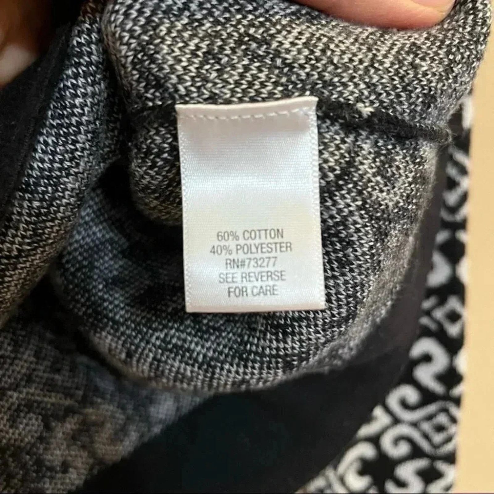 Croft & Barrow Croft & Barrow Black & White Knit Sweater Womens S Pullover Size S / US 4 / IT 40 - 5 Thumbnail