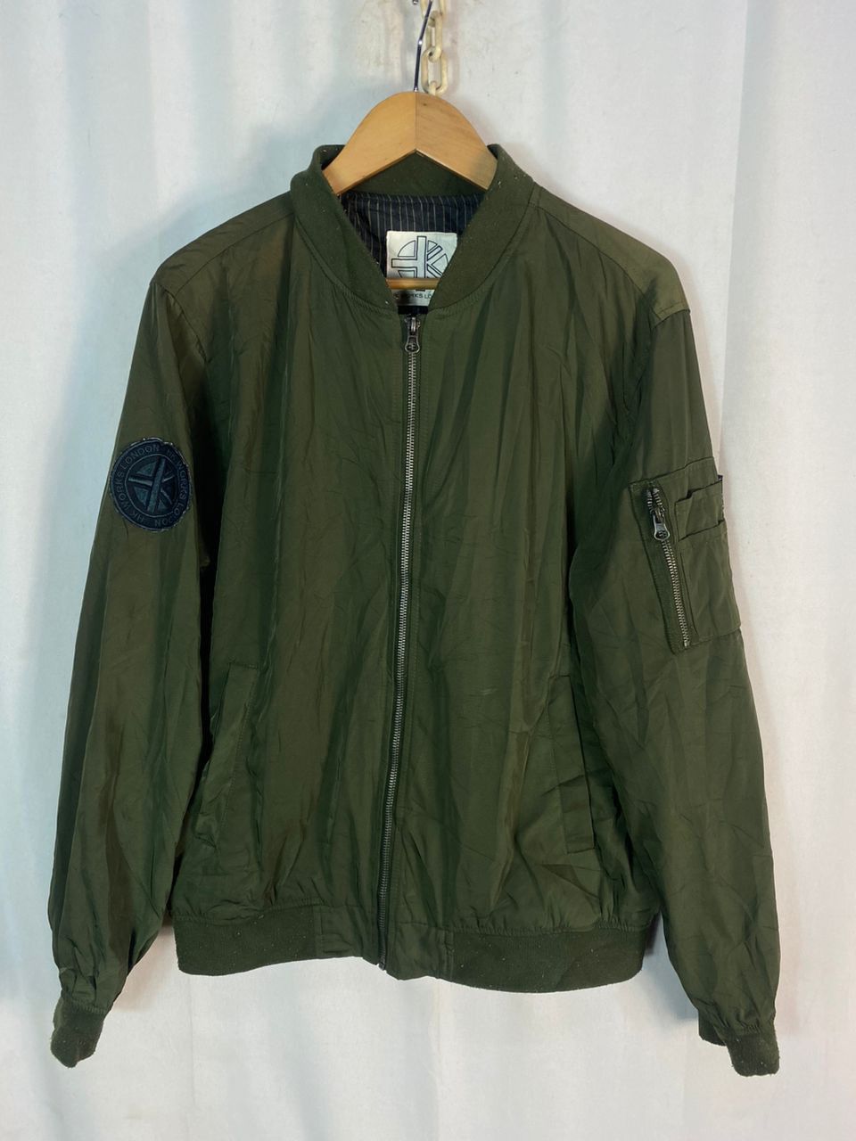 Designer Hk works london for men Bomber zipper jacket Size US M / EU 48-50 / 2 - 1 Thumbnail
