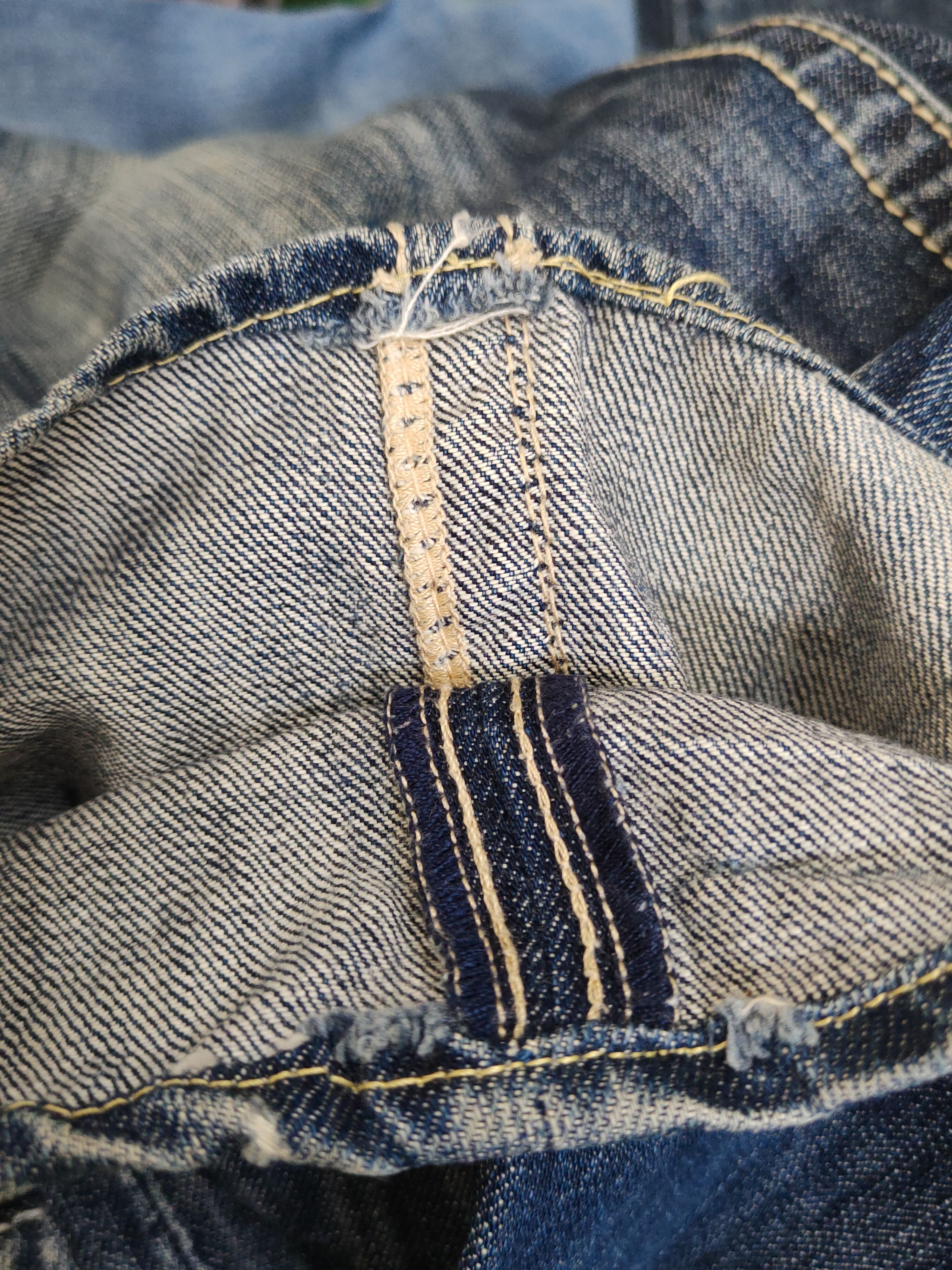Mek Denim Mek Denim Dark Blue Distressed Ripped Jeans #W1700 Size 30" / US 8 / IT 44 - 13 Thumbnail