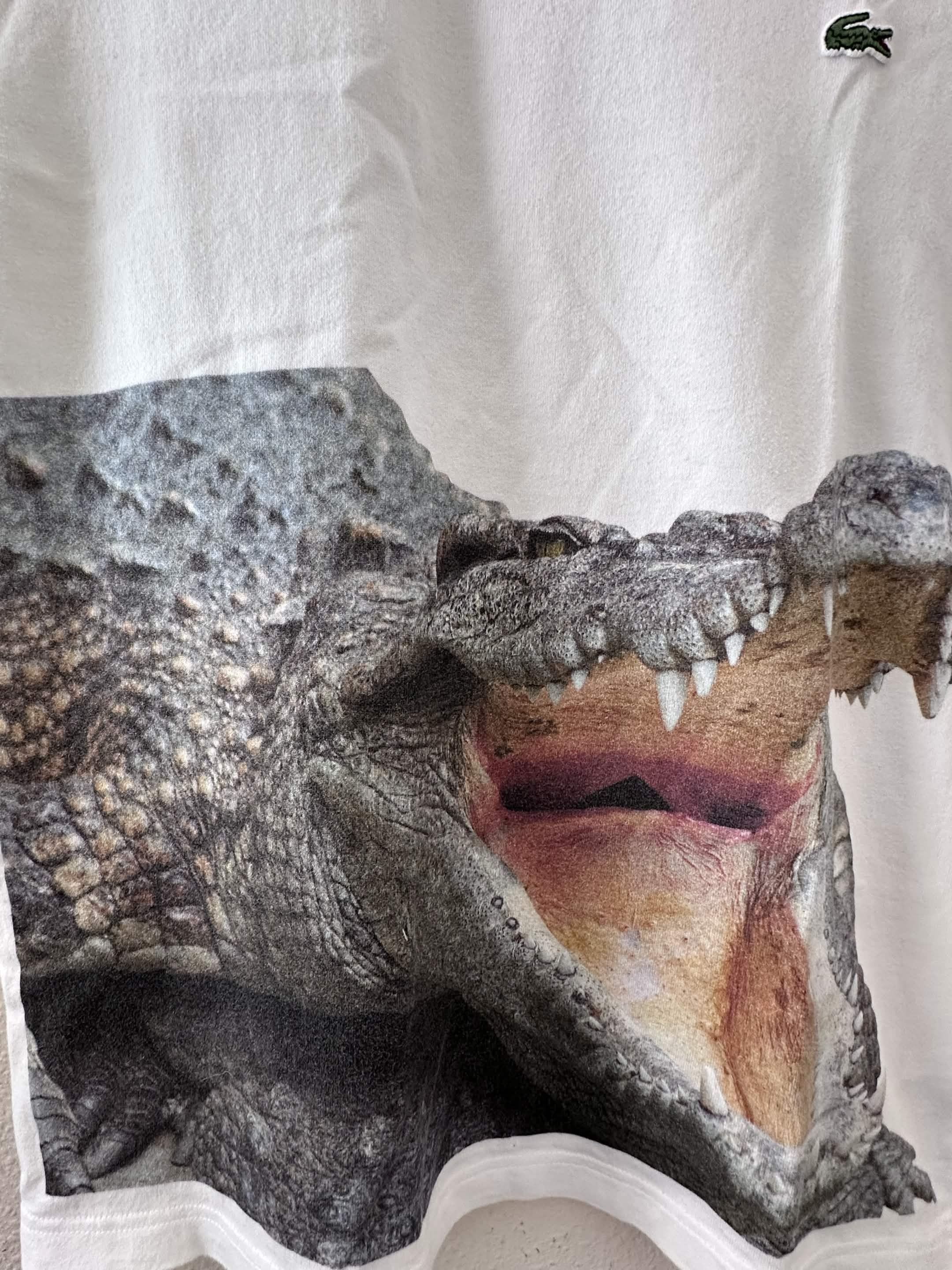 Junya Watanabe × Lacoste Junya Watanabe Lacoste Croc Graphic Tee Size US S / EU 44-46 / 1 - 2 Thumbnail