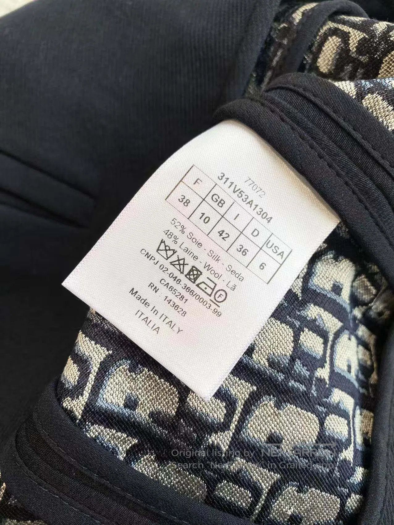 Dior Dior The inside is full of printed short coats| Size XS / US 0-2 / IT 36-38 - 5 Thumbnail