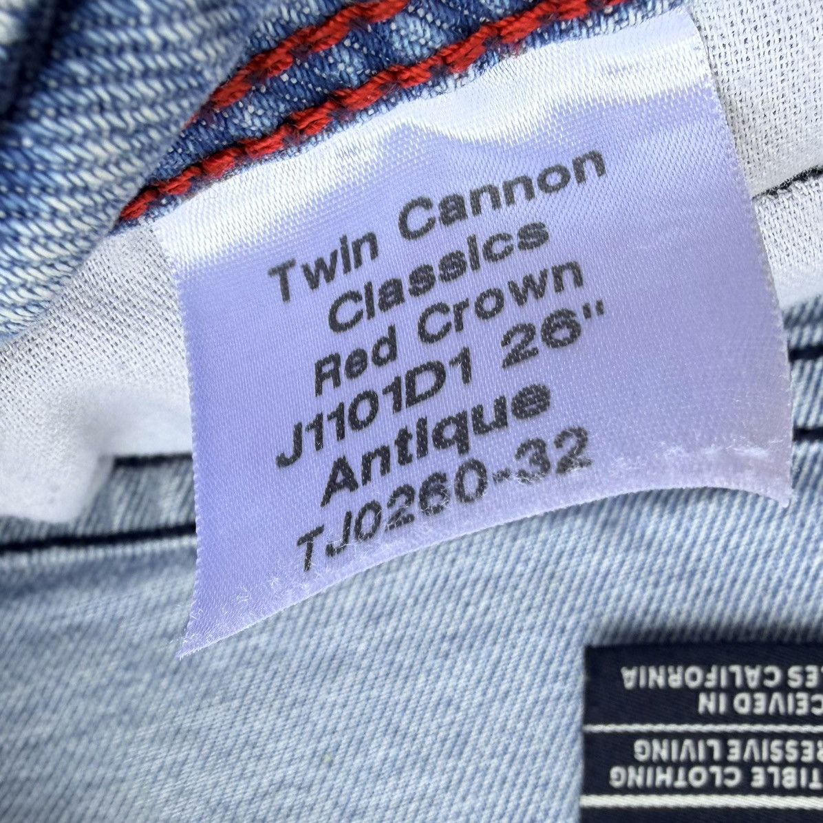 JNCO Vintage JNCO Twin Cannons Jeans 32x32 90s Baggy Wide Leg Size US 32 / EU 48 - 6 Thumbnail