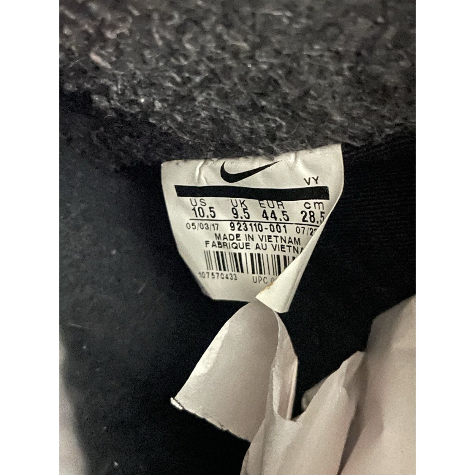 Nike Size 10.5- BOTA x Nike SB Dunk High Pro Triple Black Shoes Size US 10.5 / EU 43-44 - 6 Thumbnail