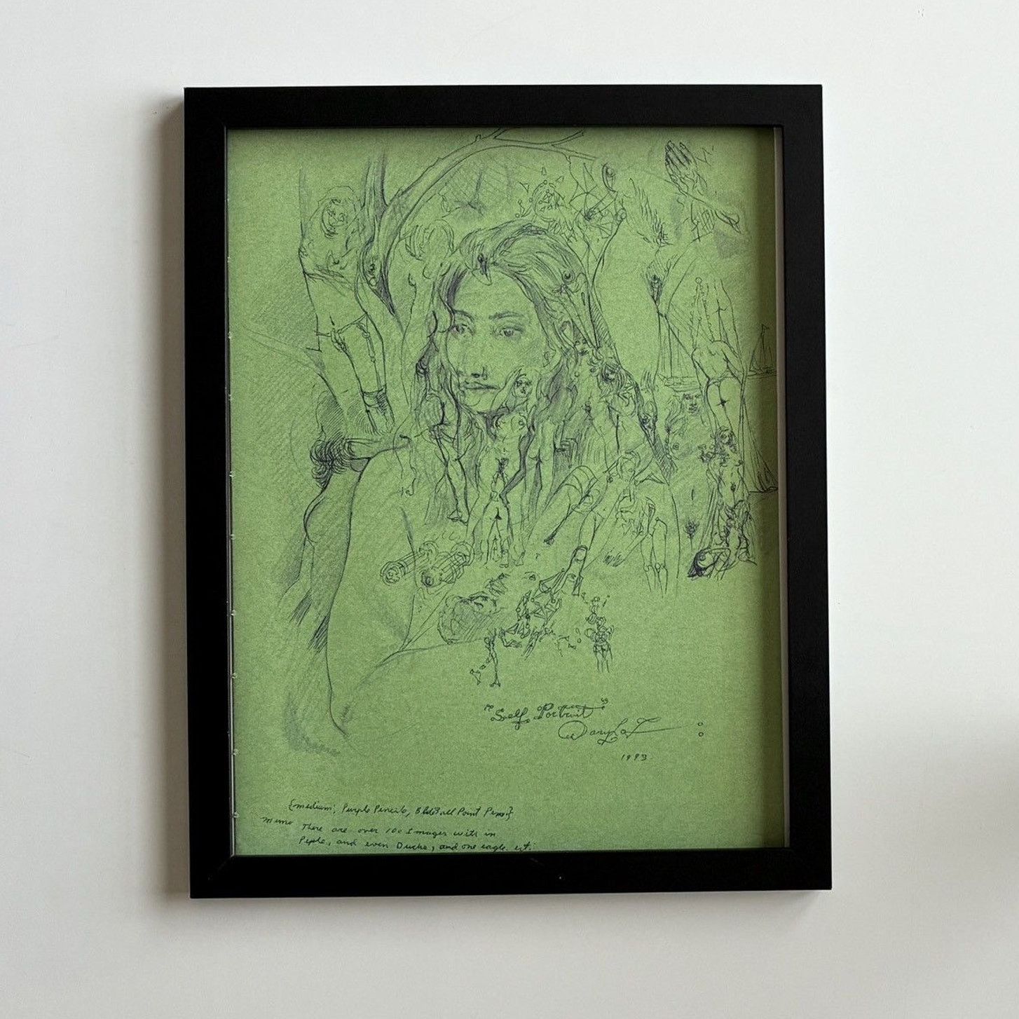 Chrome Hearts Chrome Hearts rare Framed poster 9x11 Size ONE SIZE - 1 Thumbnail