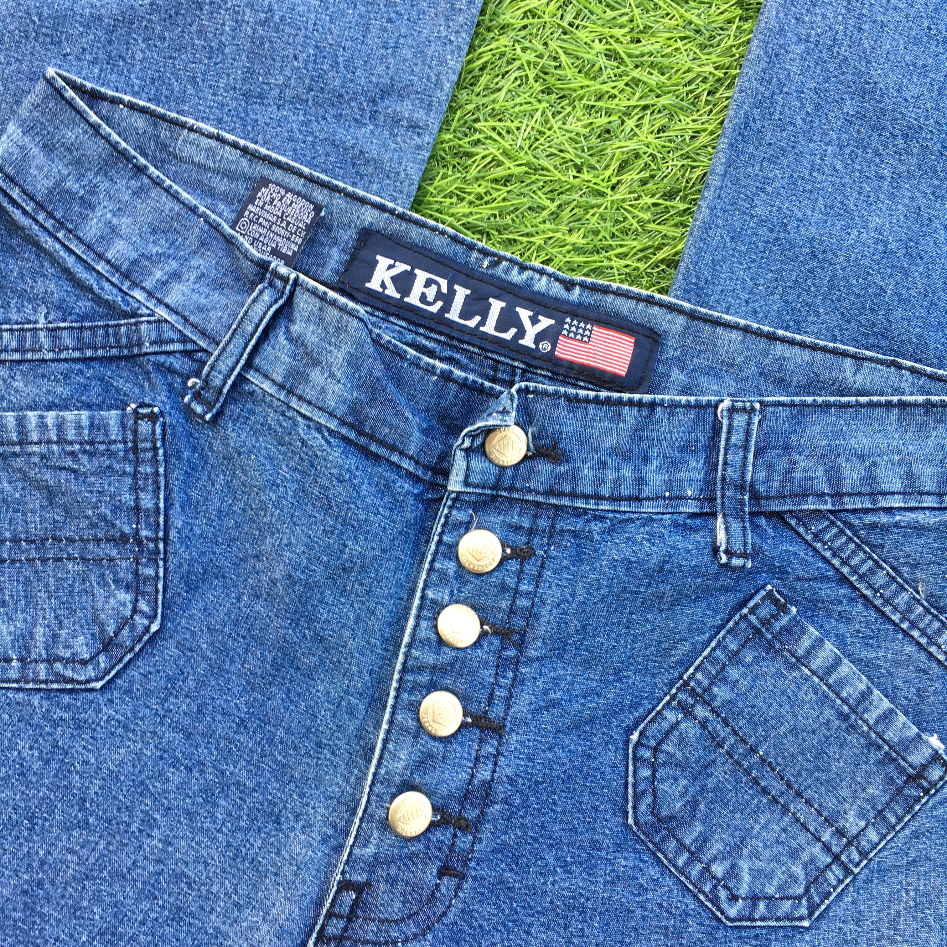 Vintage Bush Pant Casual Bootcut Jeans D-1040 Size 26" / US 2 / IT 38 - 5 Thumbnail