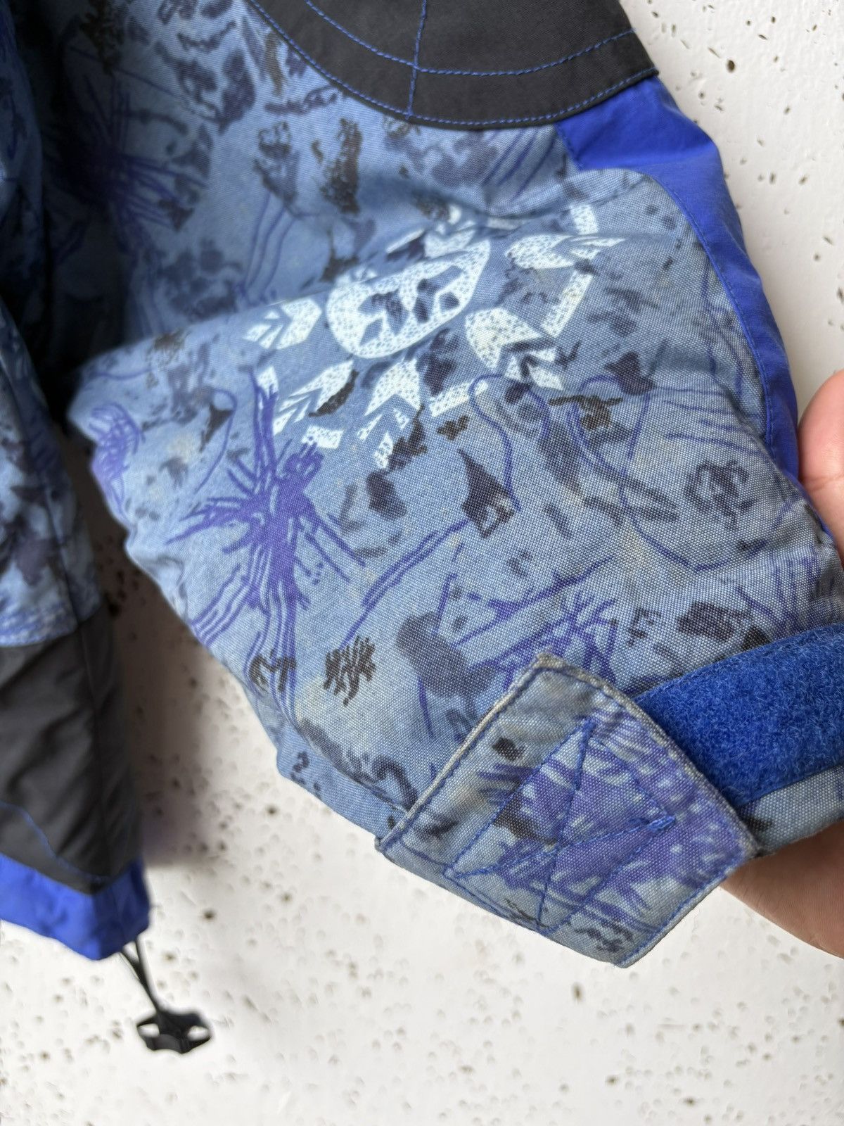Japanese Brand Vintage La beunbe Graphic Motif Pattern Ski Jacket Size US L / EU 52-54 / 3 - 12 Thumbnail