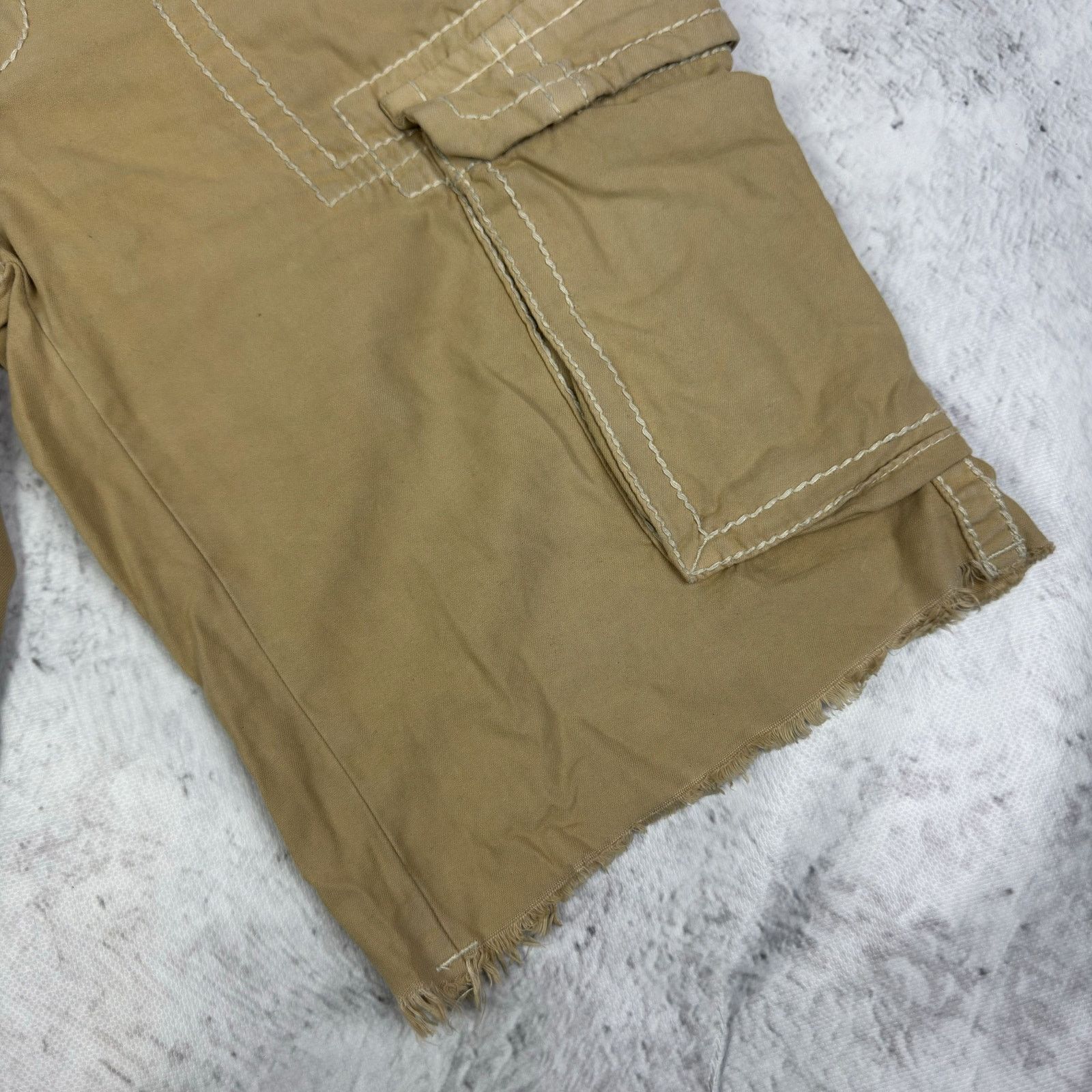 True Religion True Religion Men Beige Cotton Outdoor Hiking Cargo Short 30 Size US 30 / EU 46 - 8 Thumbnail