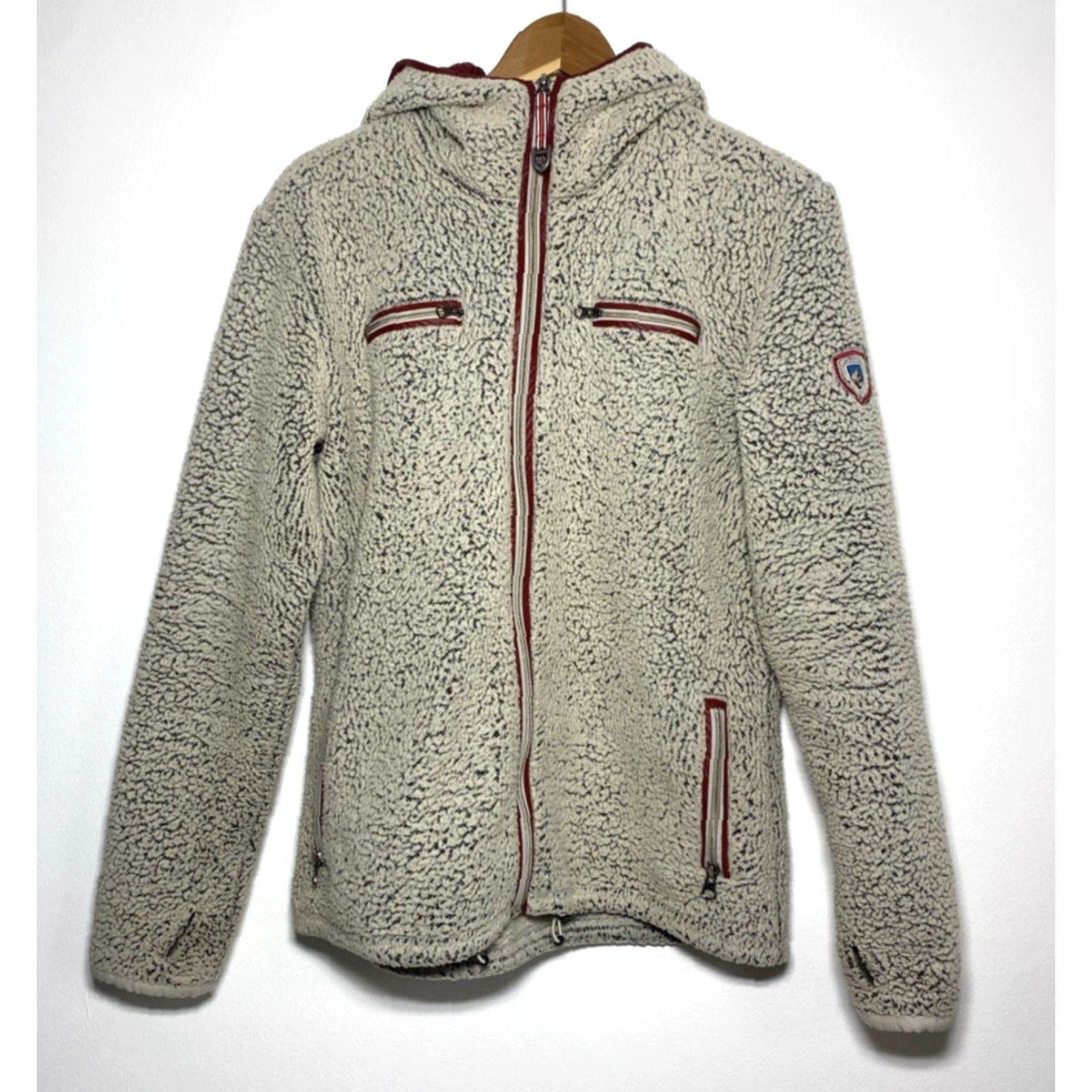 Vintage VINTAGE Women's Kuhl Skata Sherpa Hoodie Jacket Full Zip Sz L Size L / US 10 / IT 46 - 2 Thumbnail