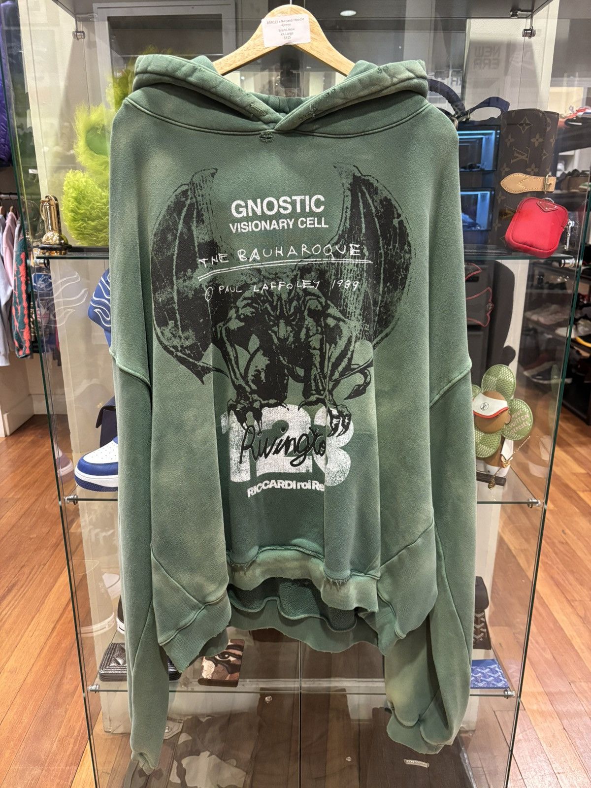 RRR-123 Rivington Roi Rebis X Riccardi Hoodie Green | Grailed