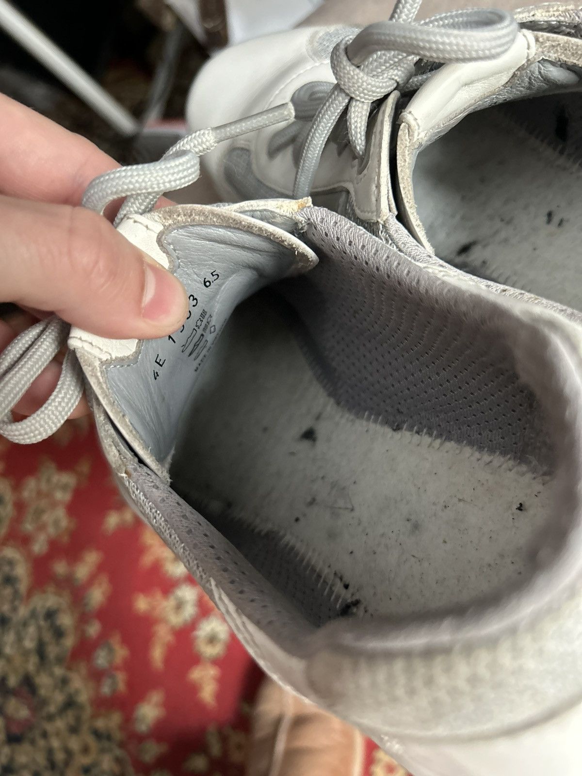 Prada × Vintage Prada Sport Leather And Mesh Low Top Sneakers Size US 9 / EU 42 - 18 Thumbnail