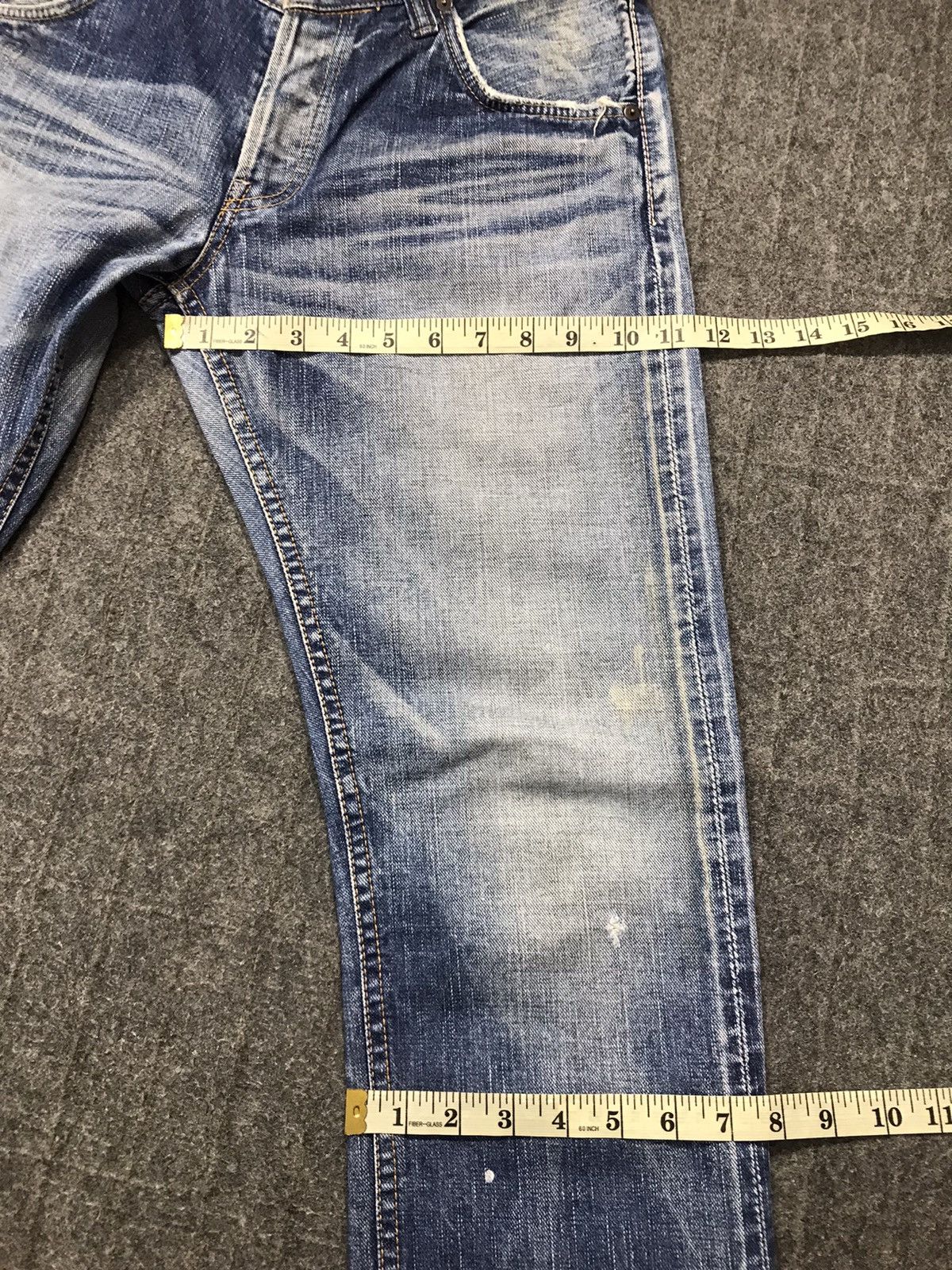 Japanese Brand × Johnbull × Vintage Vintage John Bull Selvedge Workwear Design Denim Jeans Size US 30 / EU 46 - 19 Thumbnail