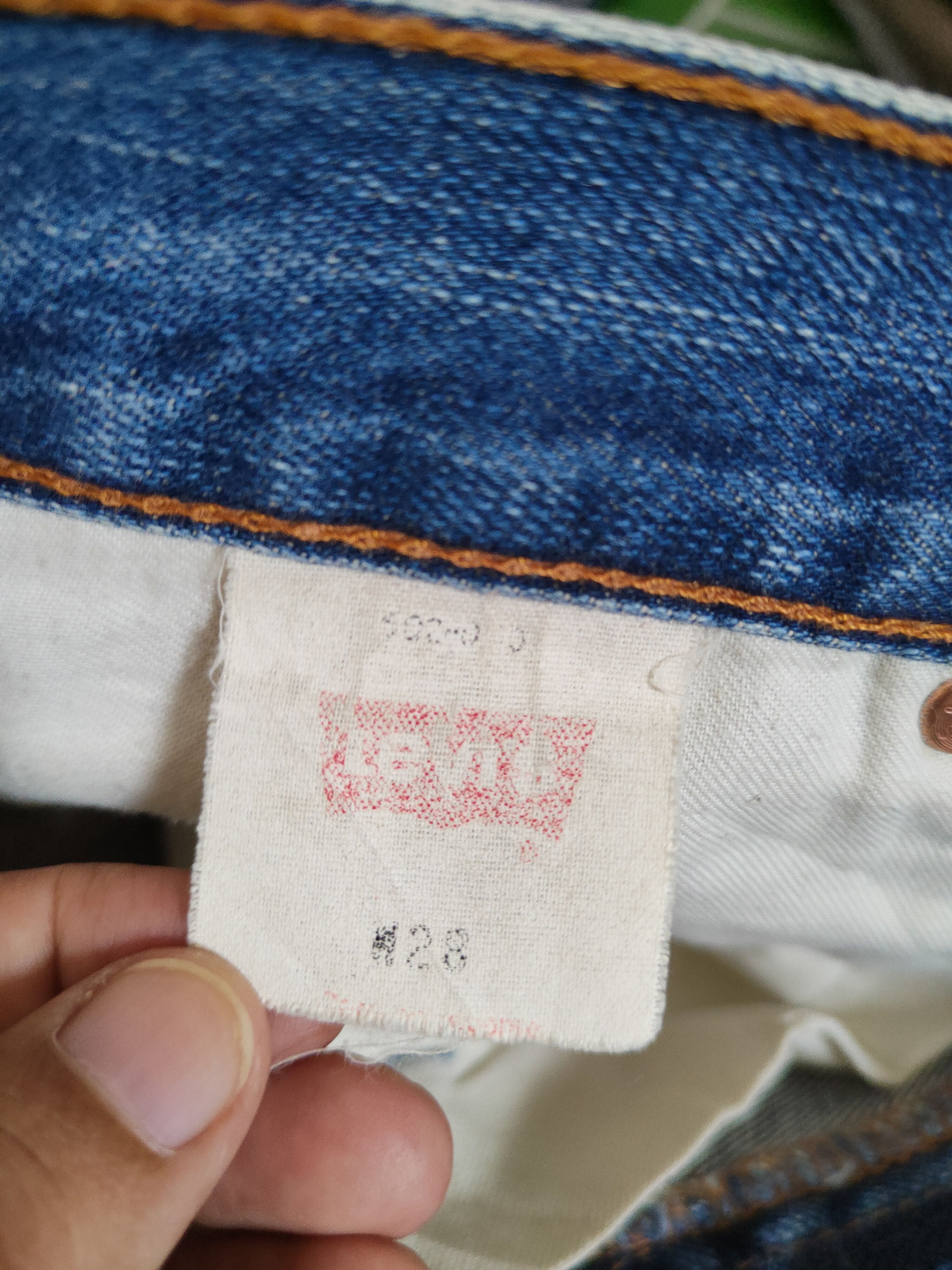 Levi's 502 Levi's vintage faded Blue distressed ripped Denim #S1412 Size US 28 / EU 44 - 20 Thumbnail