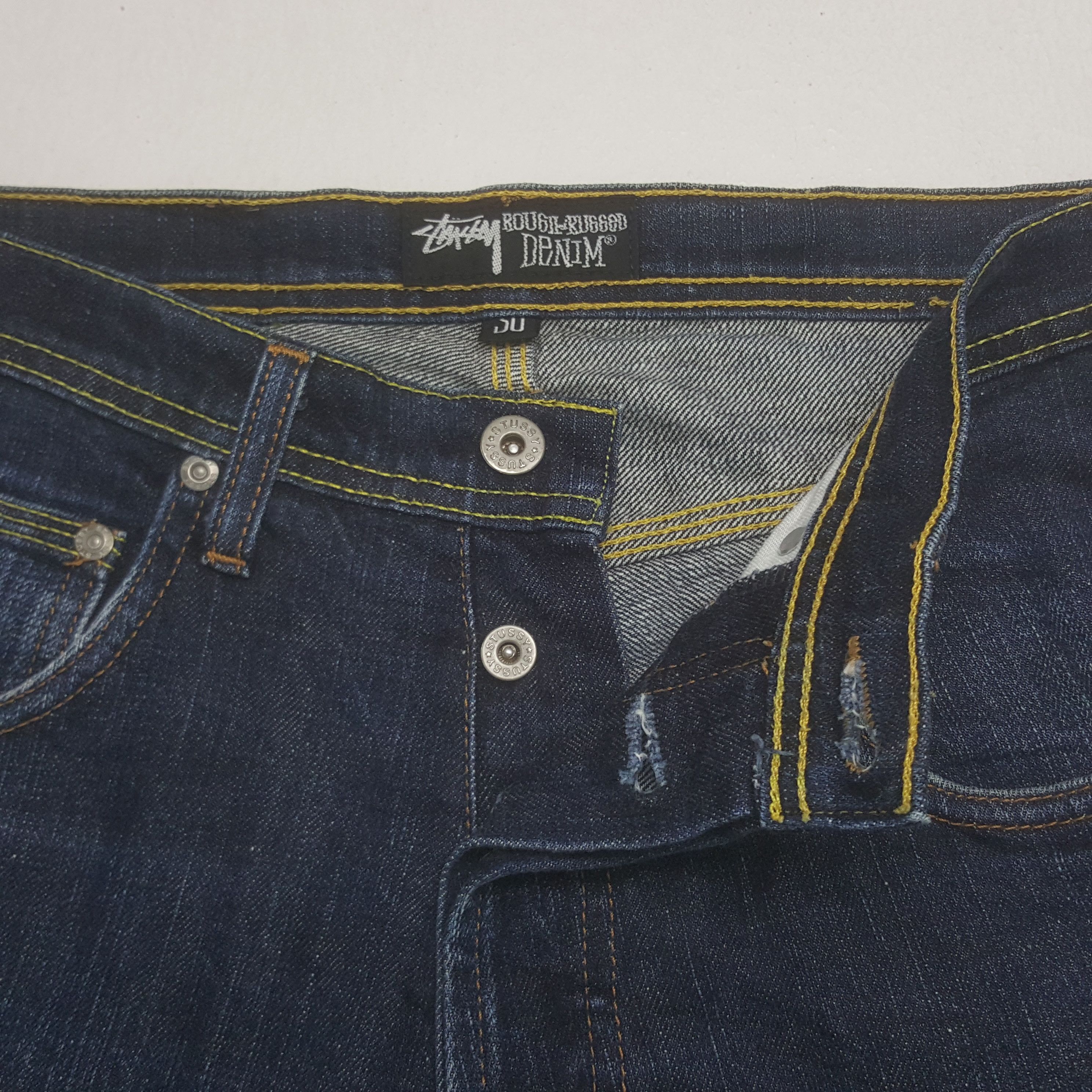 Stussy Vintage Stussy American Streetwear Style Denim Jeans Size US 32 / EU 48 - 7 Thumbnail