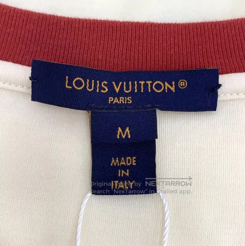 Louis Vuitton Louis Vuitton Beige Cotton Women's T. Size M / US 6-8 / IT 42-44 - 5 Thumbnail