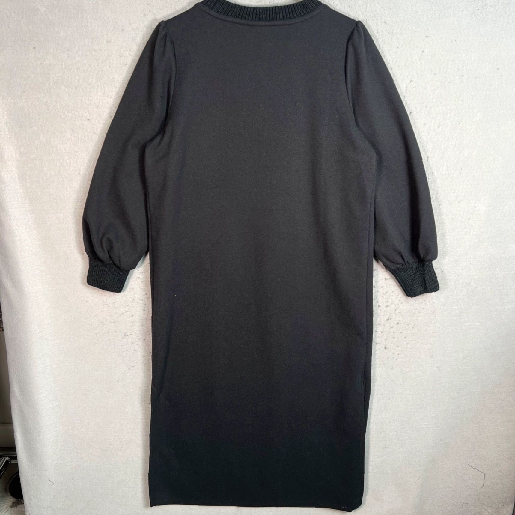 Vintage VINTAGE Who What Wear Black Long Sleeve Maxi Dress Size Small Size S / US 4 / IT 40 - 2 Thumbnail