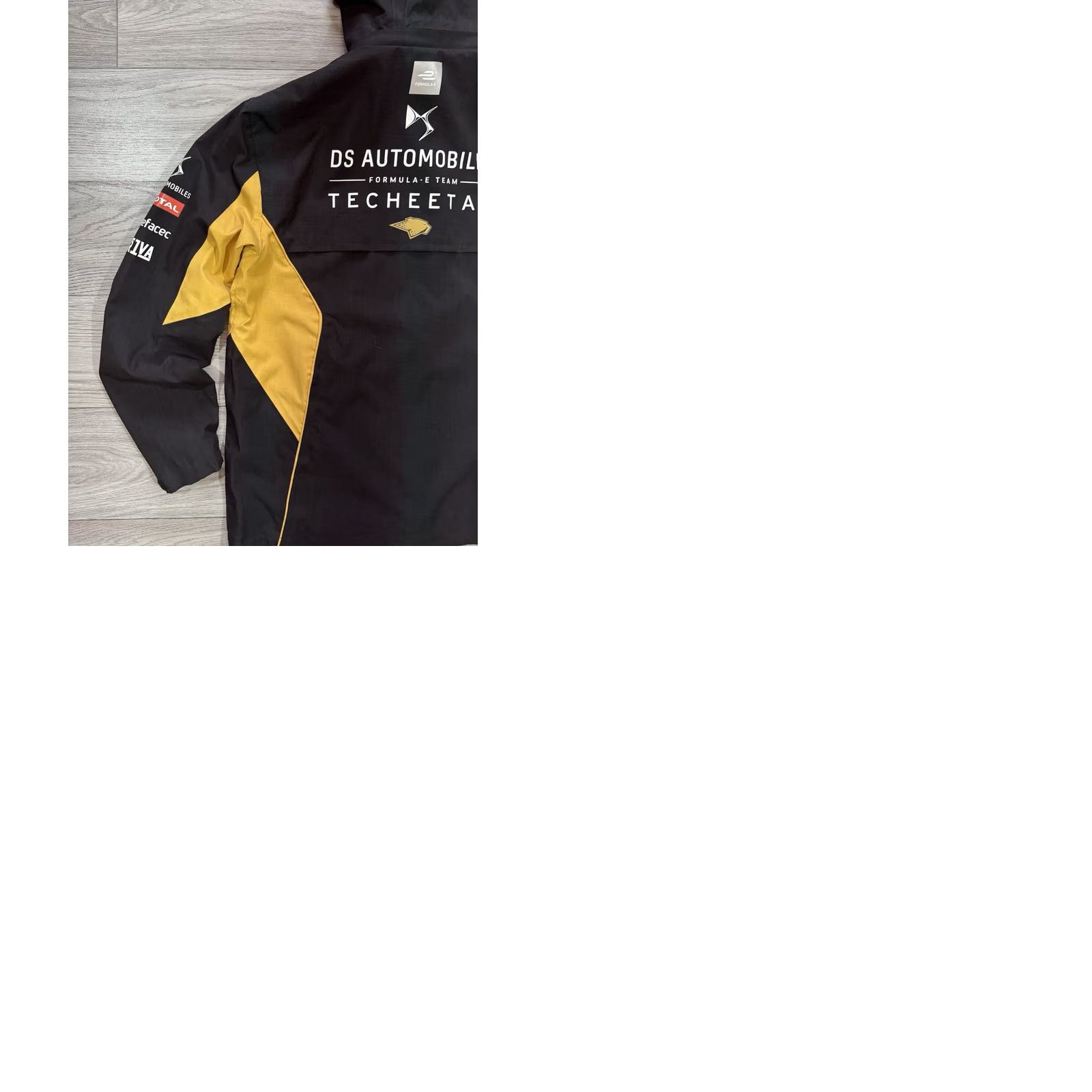 Vintage DS AUTOMOBILES TECHEETAH FORMUMA E RACING Jacket M Windbreaker Black Men's Full Zip Size US M / EU 48-50 / 2 - 11 Thumbnail